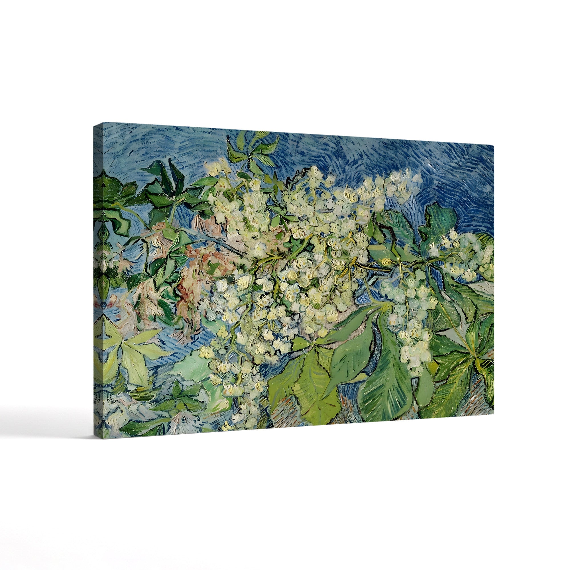Blossoming Chestnut Branches – Vincent van Gogh Wall Art | Post-Impressionist Floral Canvas Print