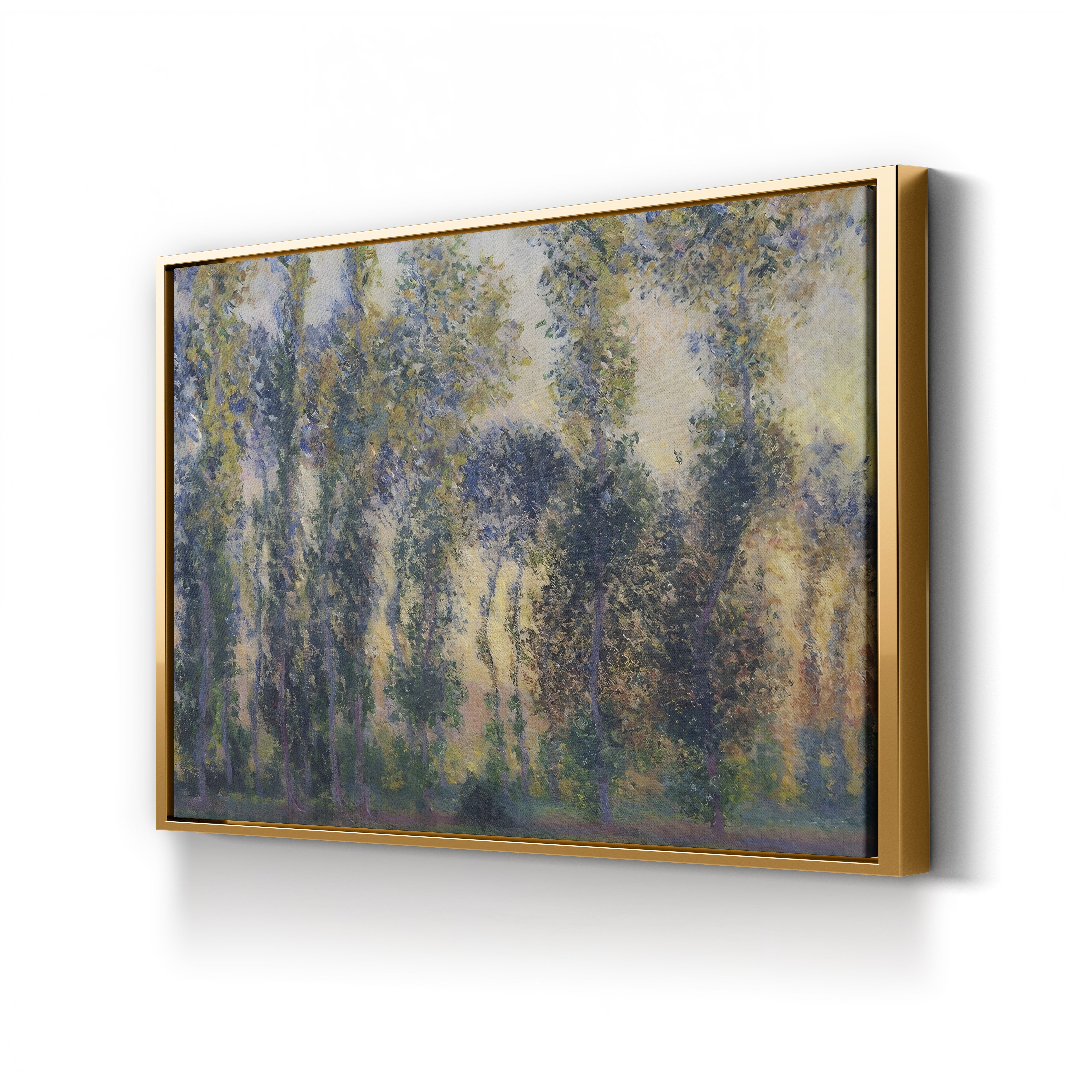Poplars at Giverny, Sunrise (Les Peupliers à Giverny, Lever du Soleil), 1888 by Claude Monet
