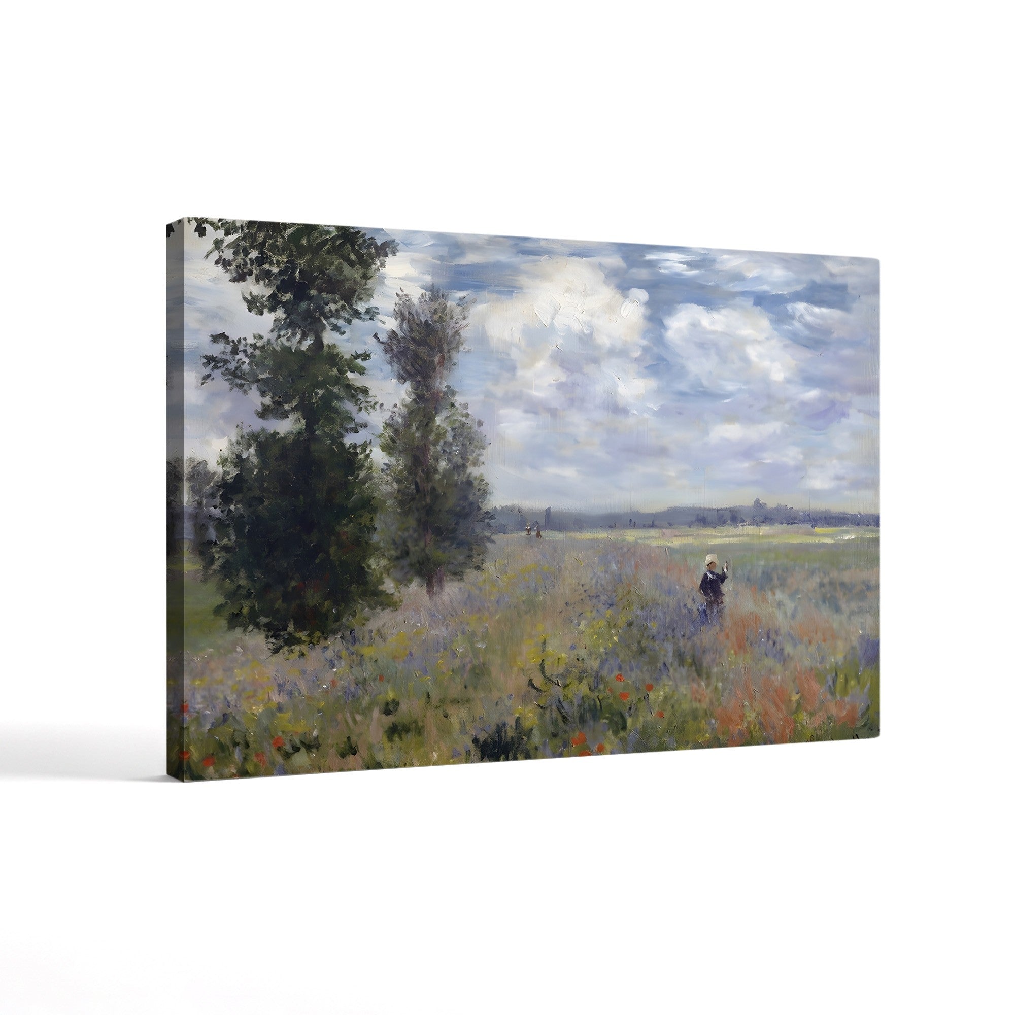 Poppy Fields near Argenteuil (Champ de coquelicots près d’Argenteuil), 1875 by Claude Monet