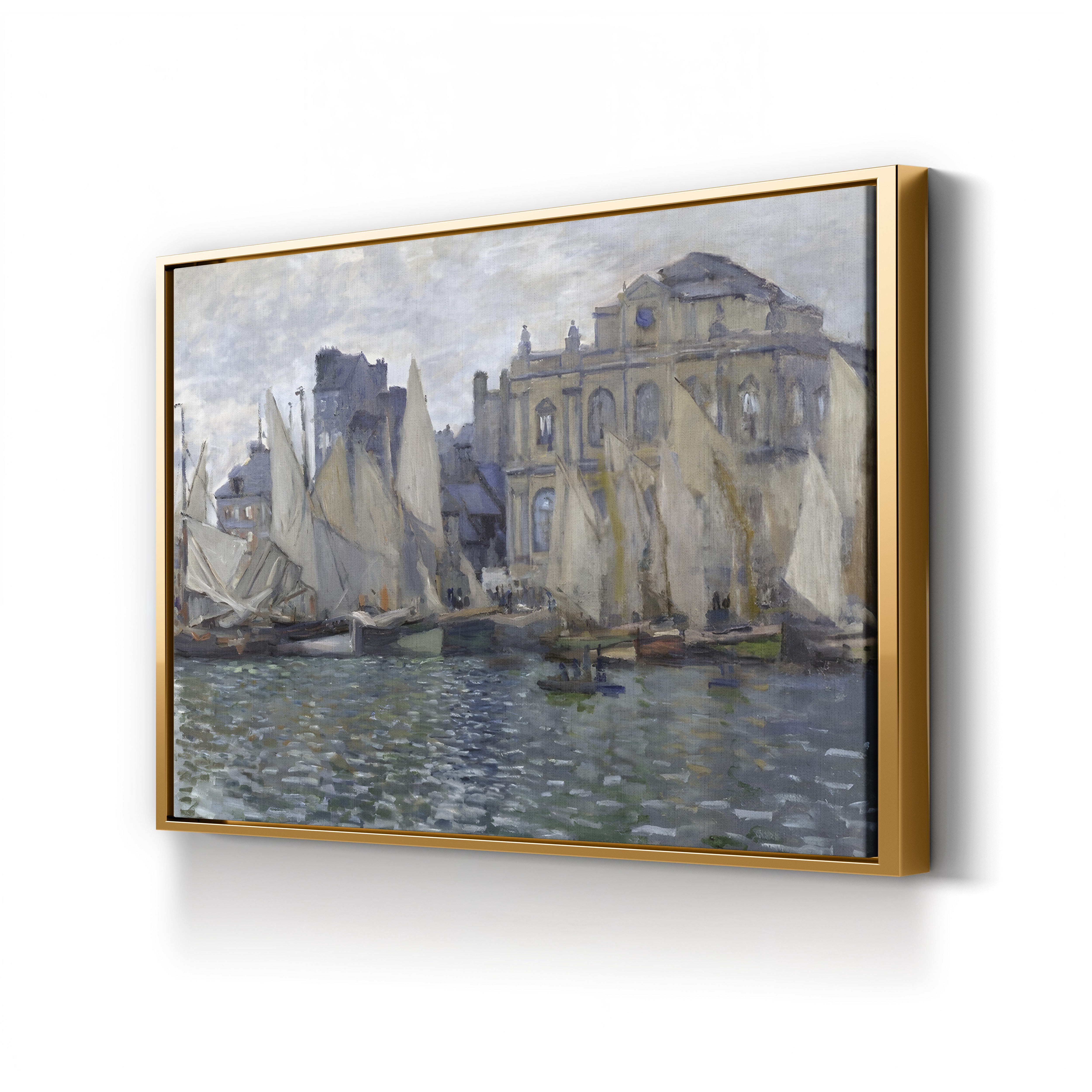 The Museum at Le Havre (Le Musée du Havre), 1873 by Claude Monet