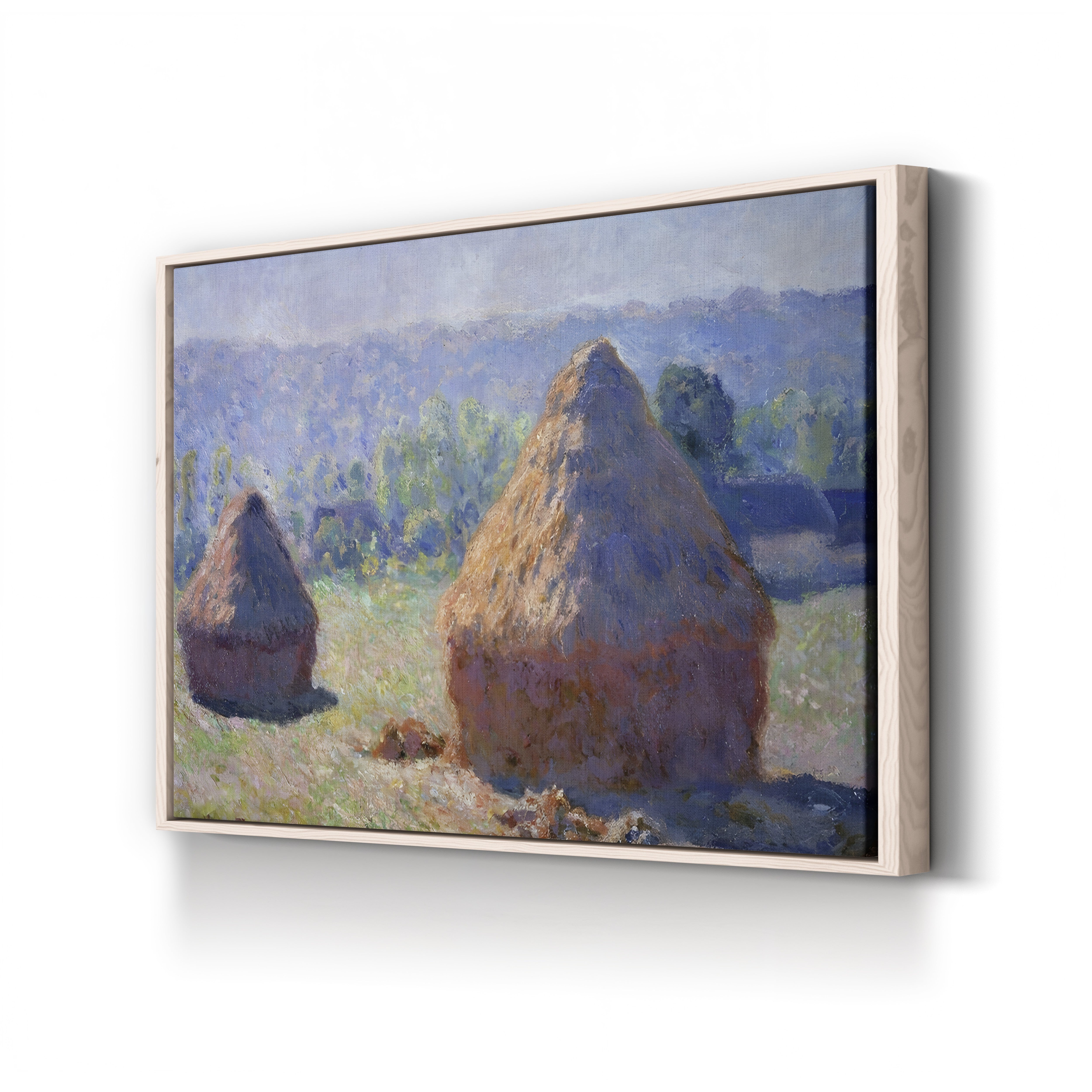 Haystacks, End of Summer – Claude Monet Wall Art | Impressionist Series Canvas Print