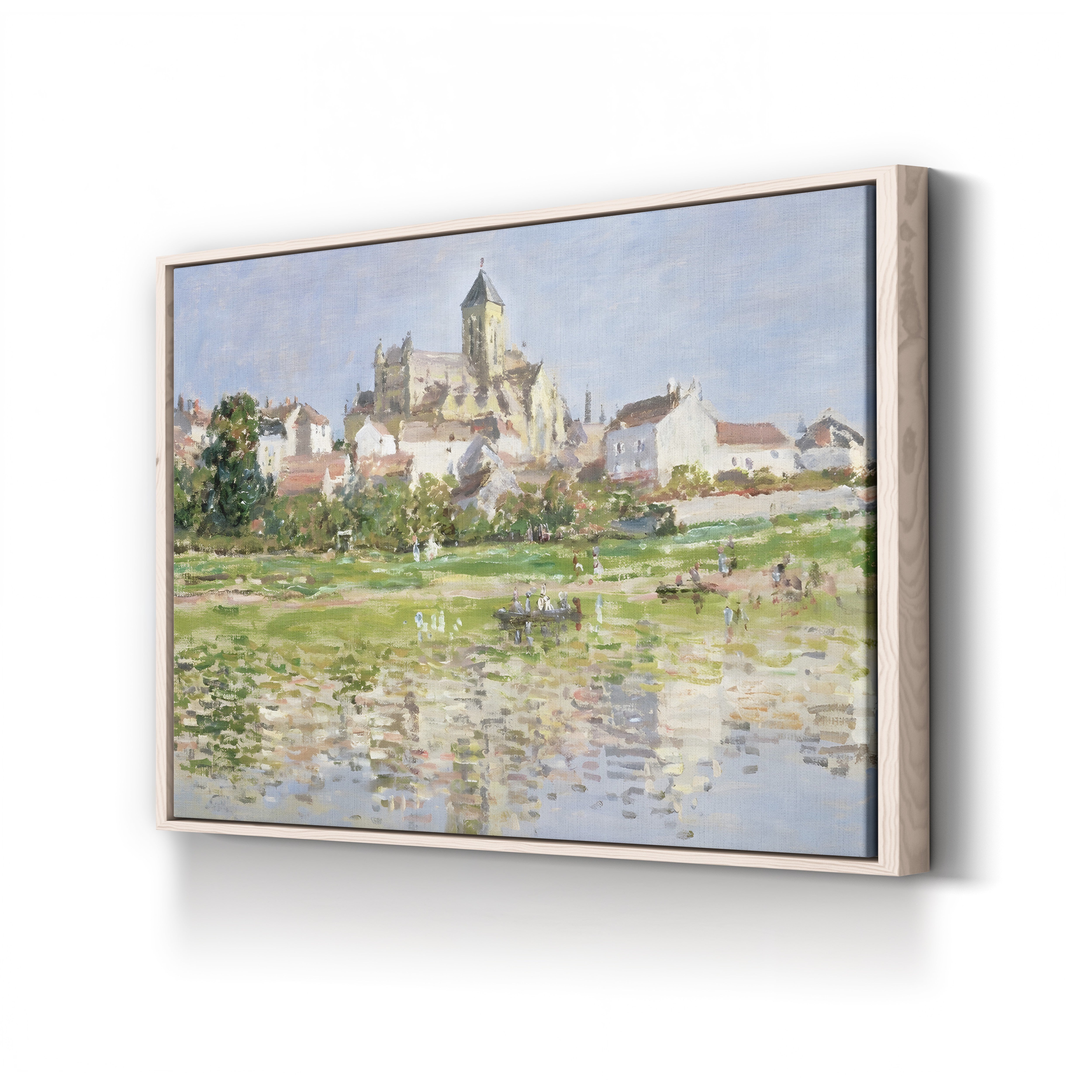 The Church at Vétheuil (L’Église de Vétheuil), 1880 by Claude Monet