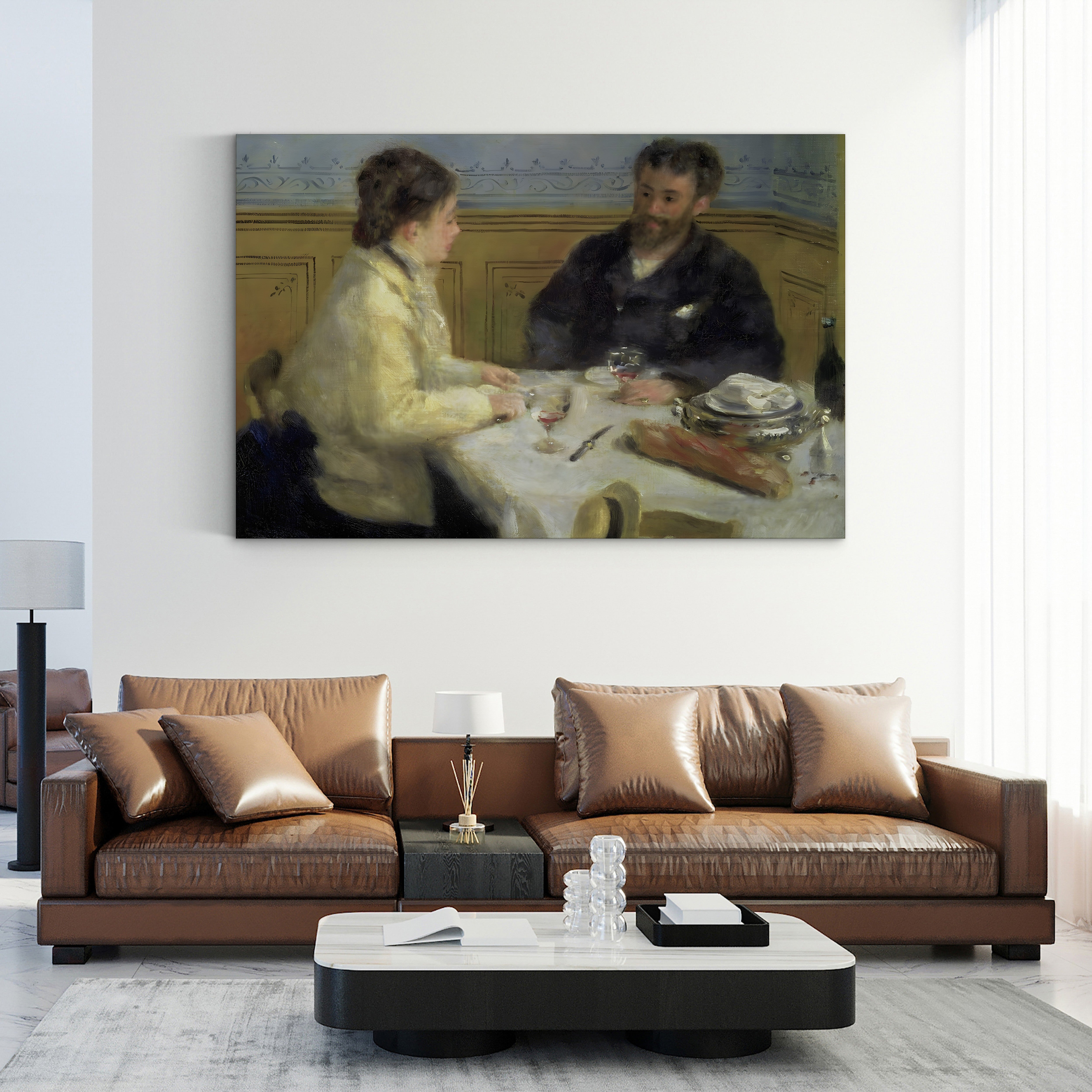 The Luncheon, 1879 – Pierre-Auguste Renoir Wall Art | Impressionist Figural Canvas Print