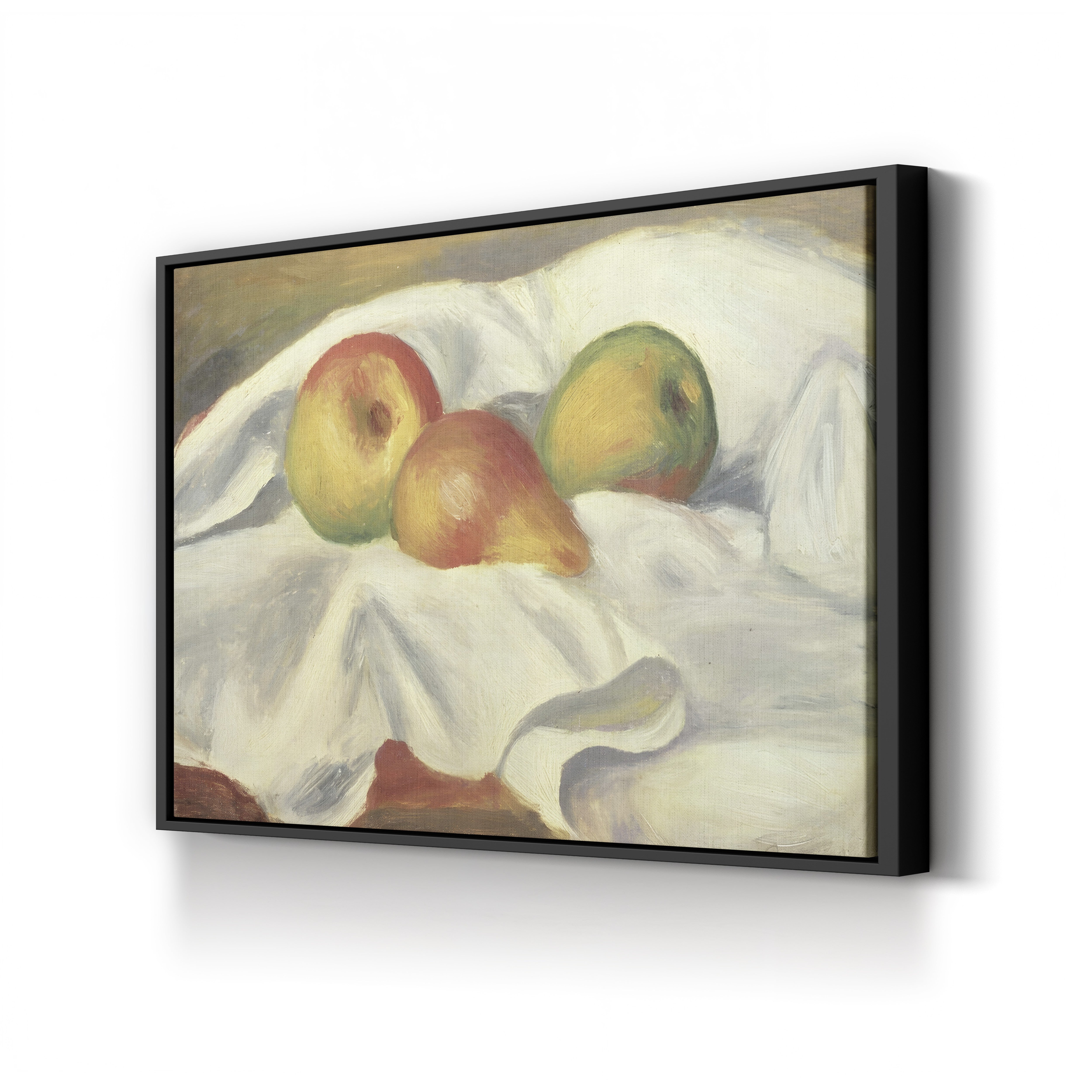 Three Pears, 1885 – Pierre-Auguste Renoir Wall Art | Impressionist Still Life Canvas Print