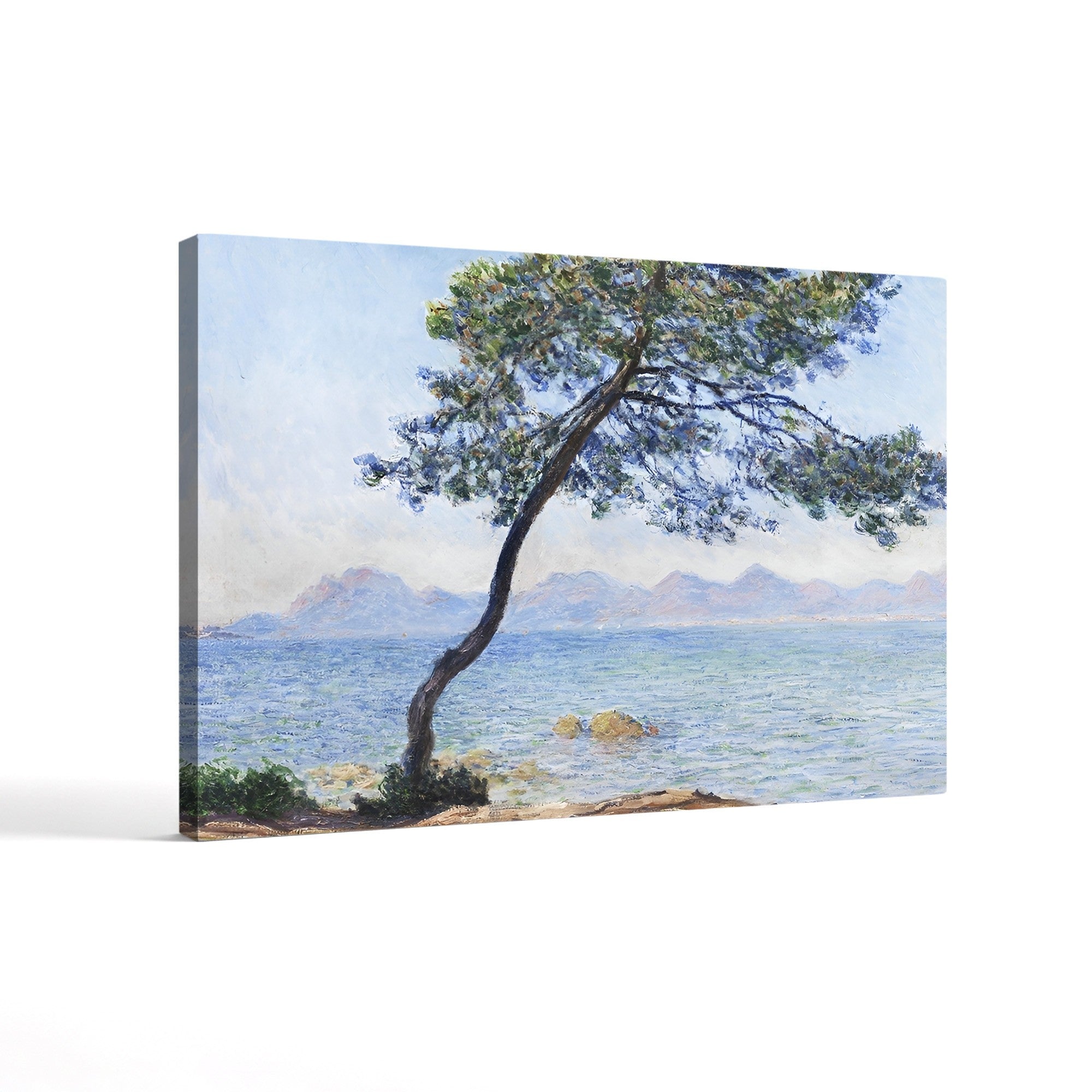 Antibes, 1888 – Claude Monet Wall Art | Impressionist Mediterranean Coastal Canvas Print