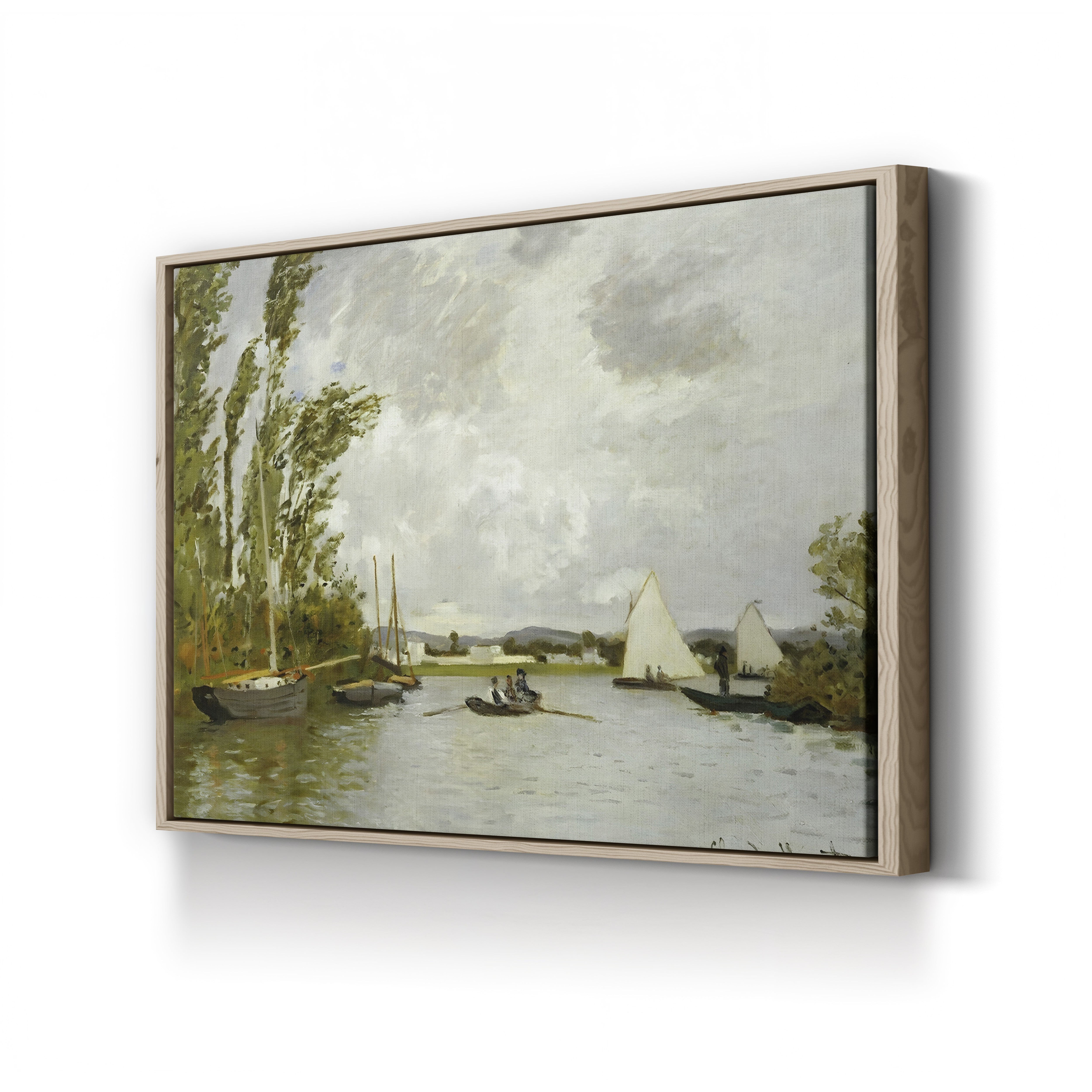 The Little Branch of the Seine at Argenteuil (Le Petit Bras de la Seine à Argenteuil), 1872 by Claude Monet