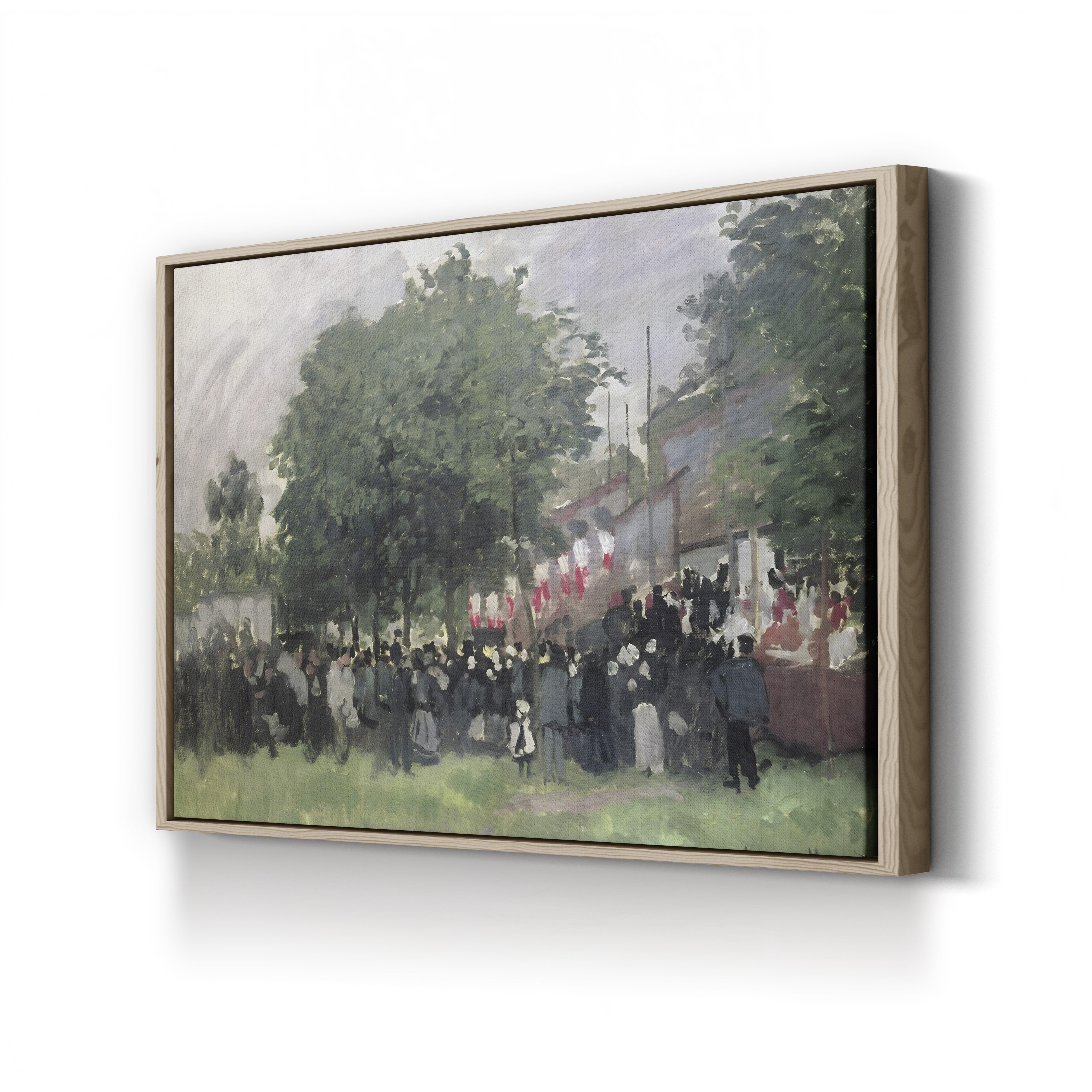 Festival at Argenteuil (La Fête d’Argenteuil), 1872 by Claude Monet