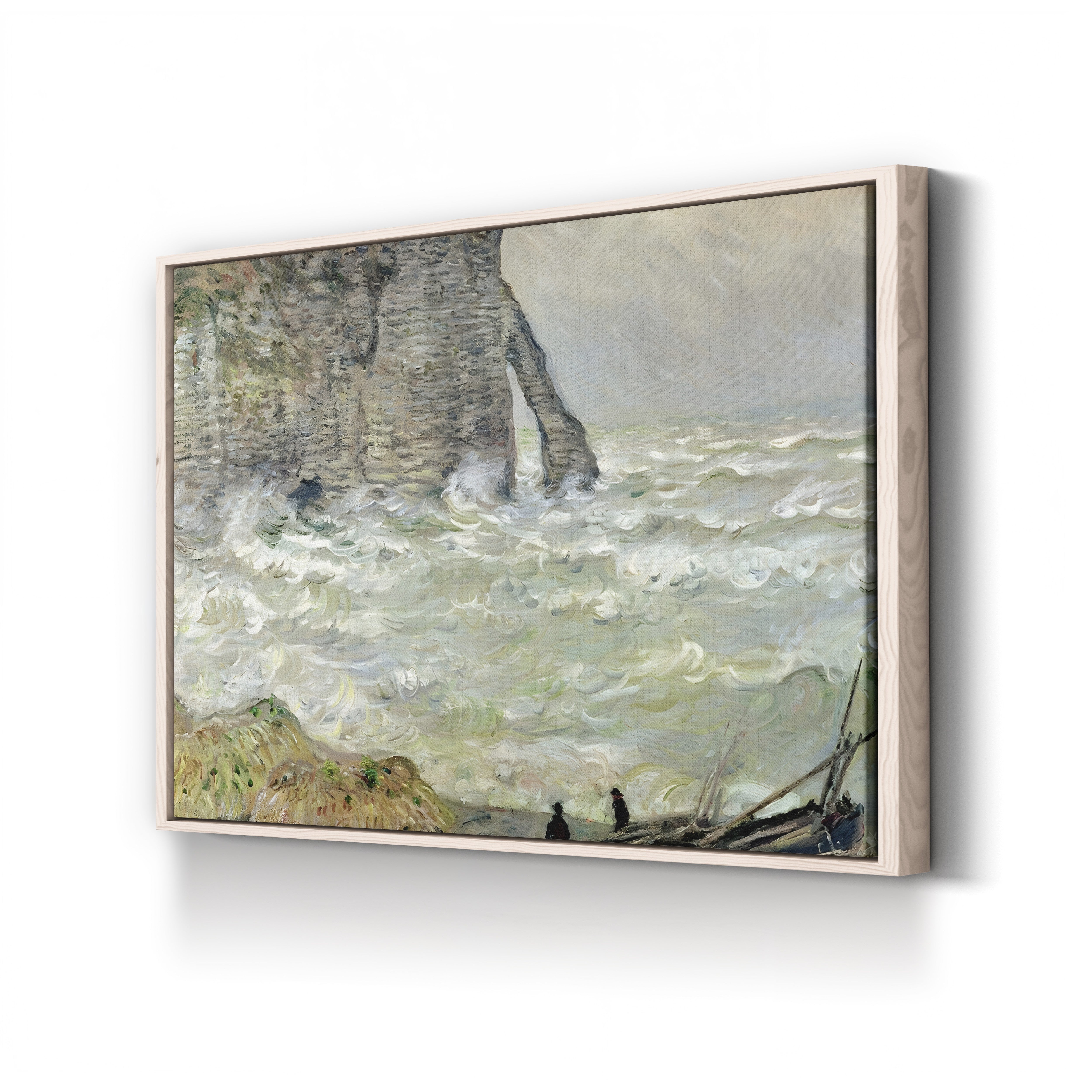 Rough Sea at Étretat (Étretat, mer agitée), 1883 by Claude Monet