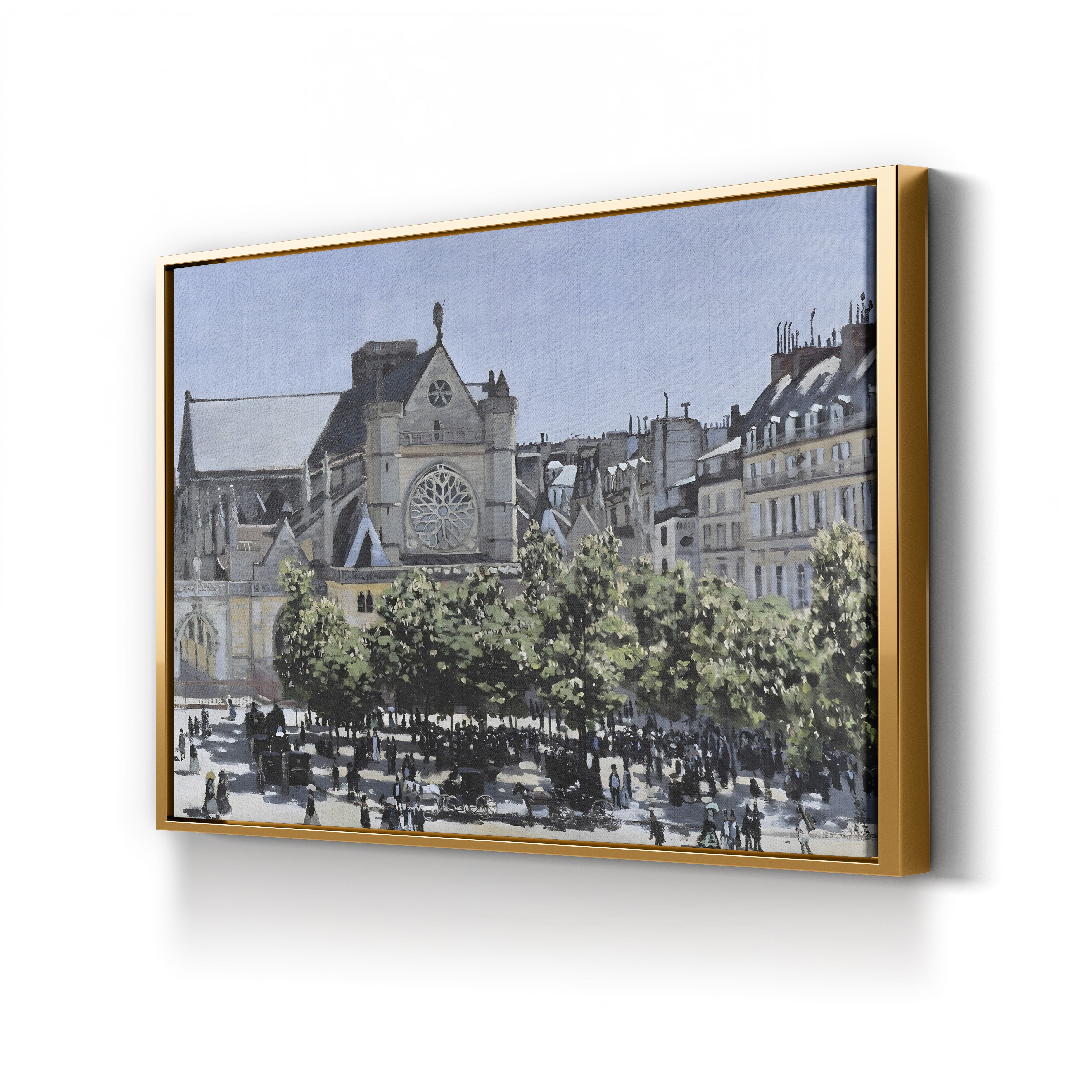 The Church of Saint-Germain-l’Auxerrois (Saint-Germain-l’Auxerrois, Paris), 1867 by Claude Monet