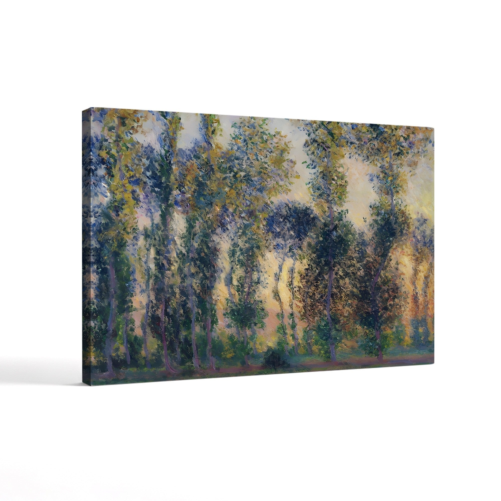 Poplars at Giverny, Sunrise (Les Peupliers à Giverny, Lever du Soleil), 1888 by Claude Monet