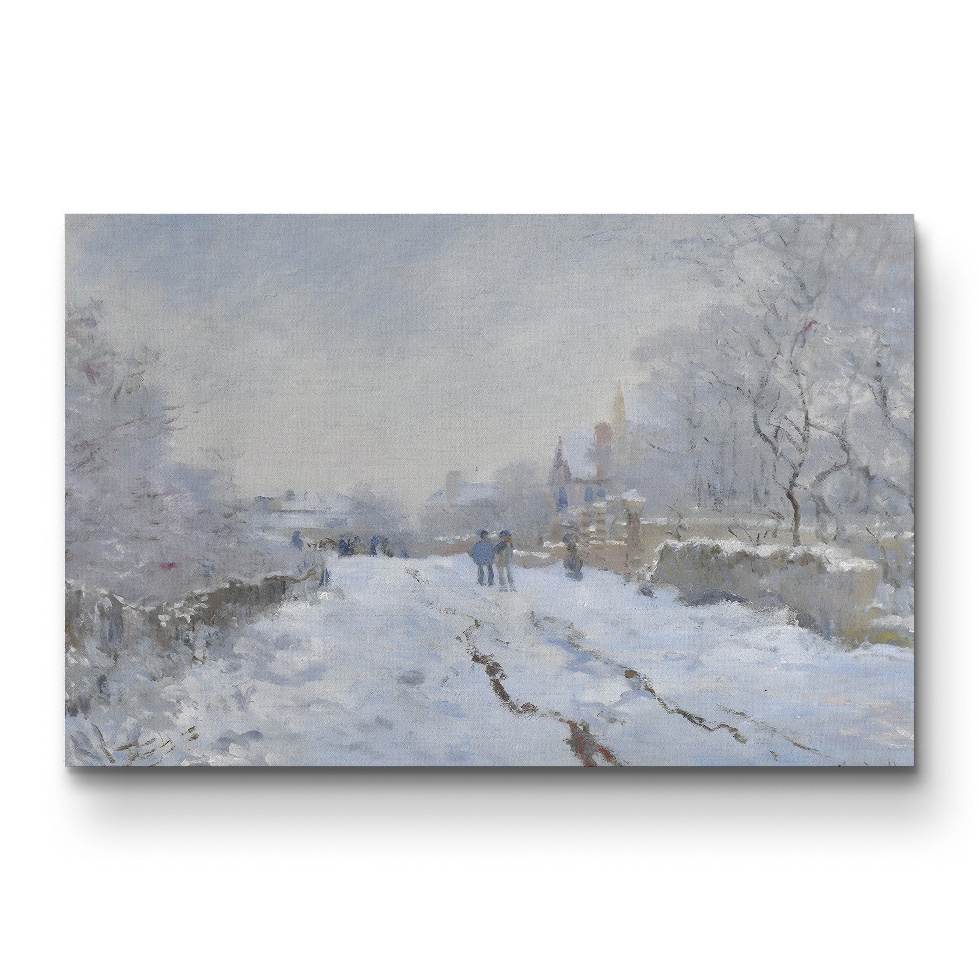 Snow Scene at Argenteuil (Rue sous la Neige, Argenteuil), 1875 by Claude Monet