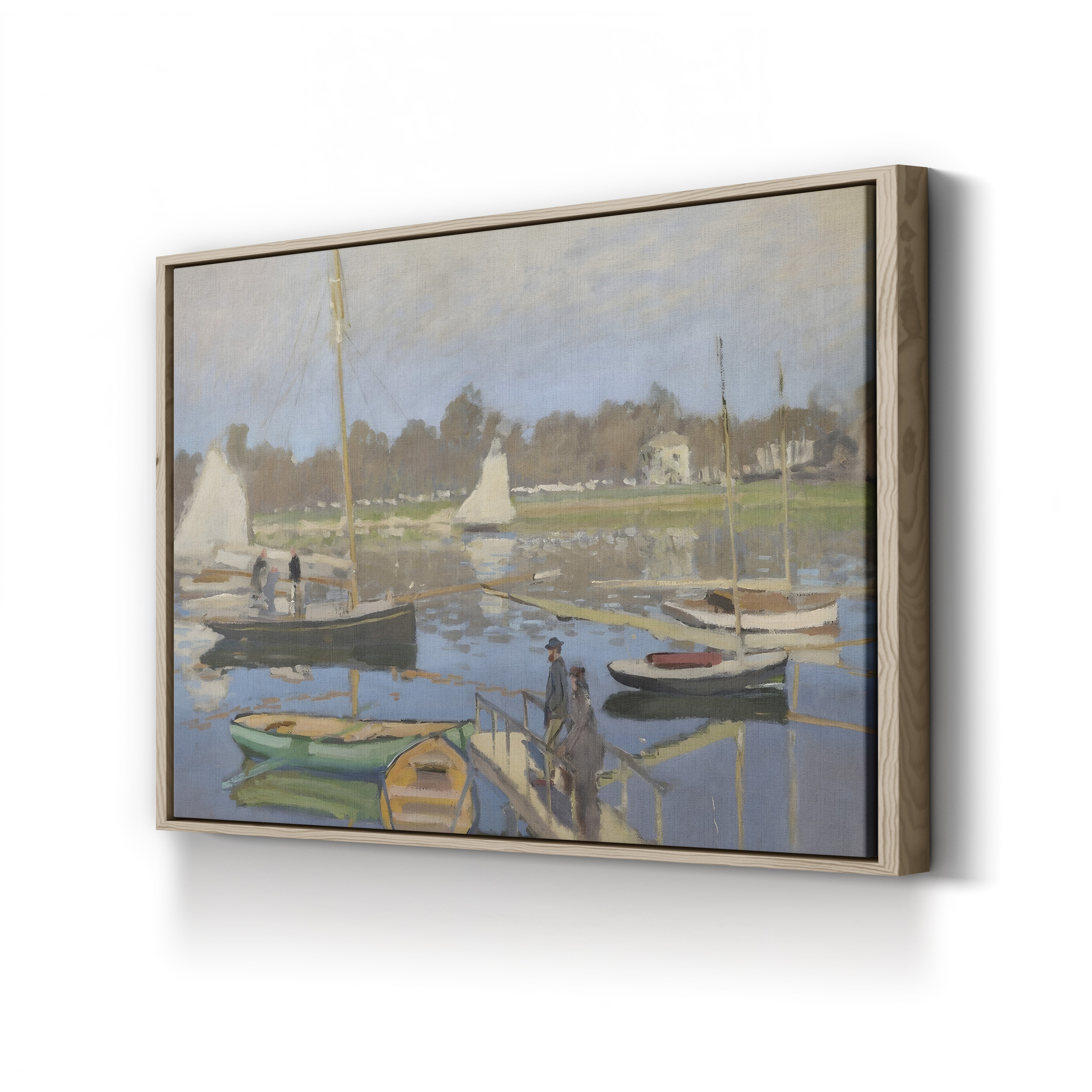The Argenteuil Basin (Le Bassin d’Argenteuil) by Claude Monet