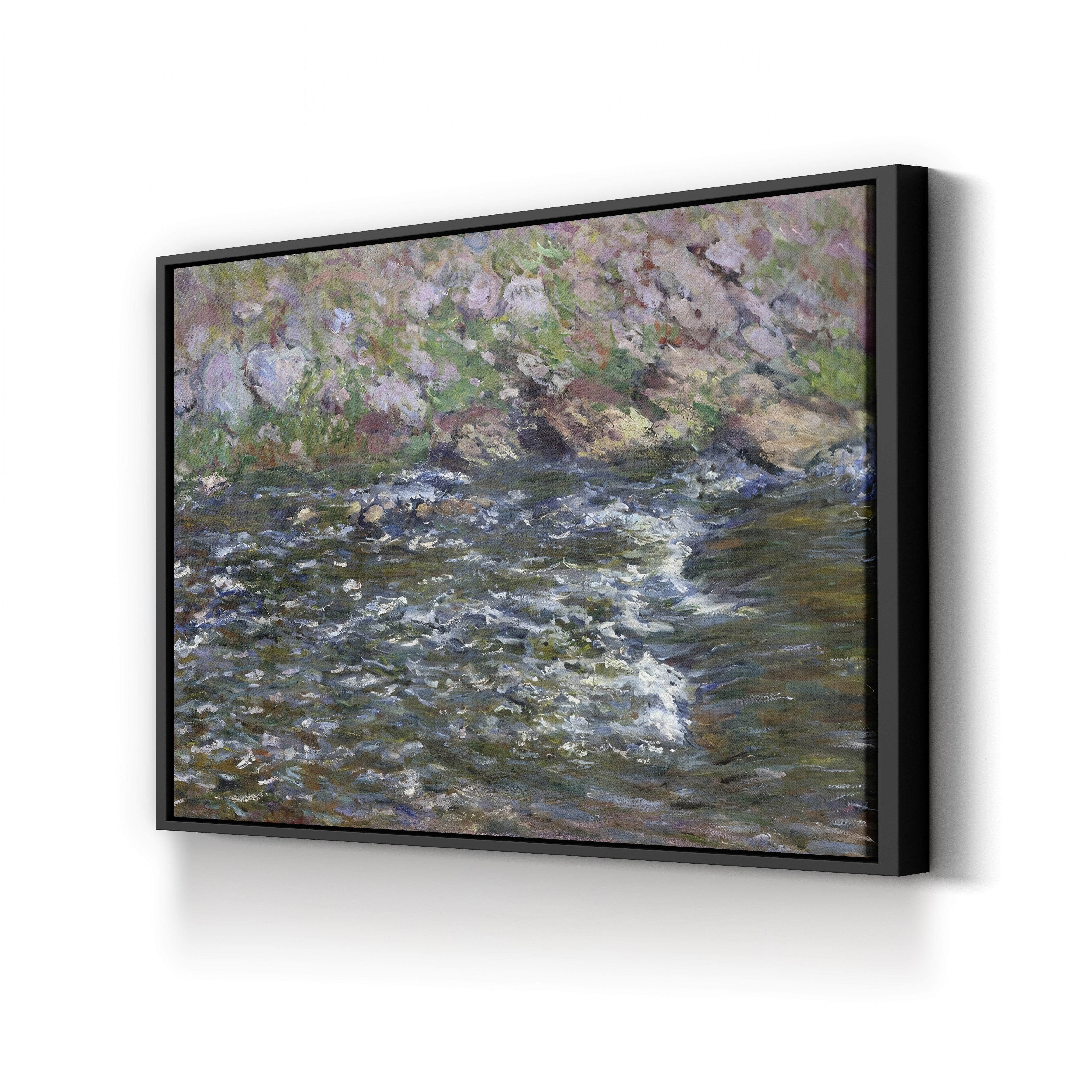 Rapids on the Petite Creuse at Fresselines (Torrent de la Petite Creuse à Fresselines), 1889 by Claude Monet