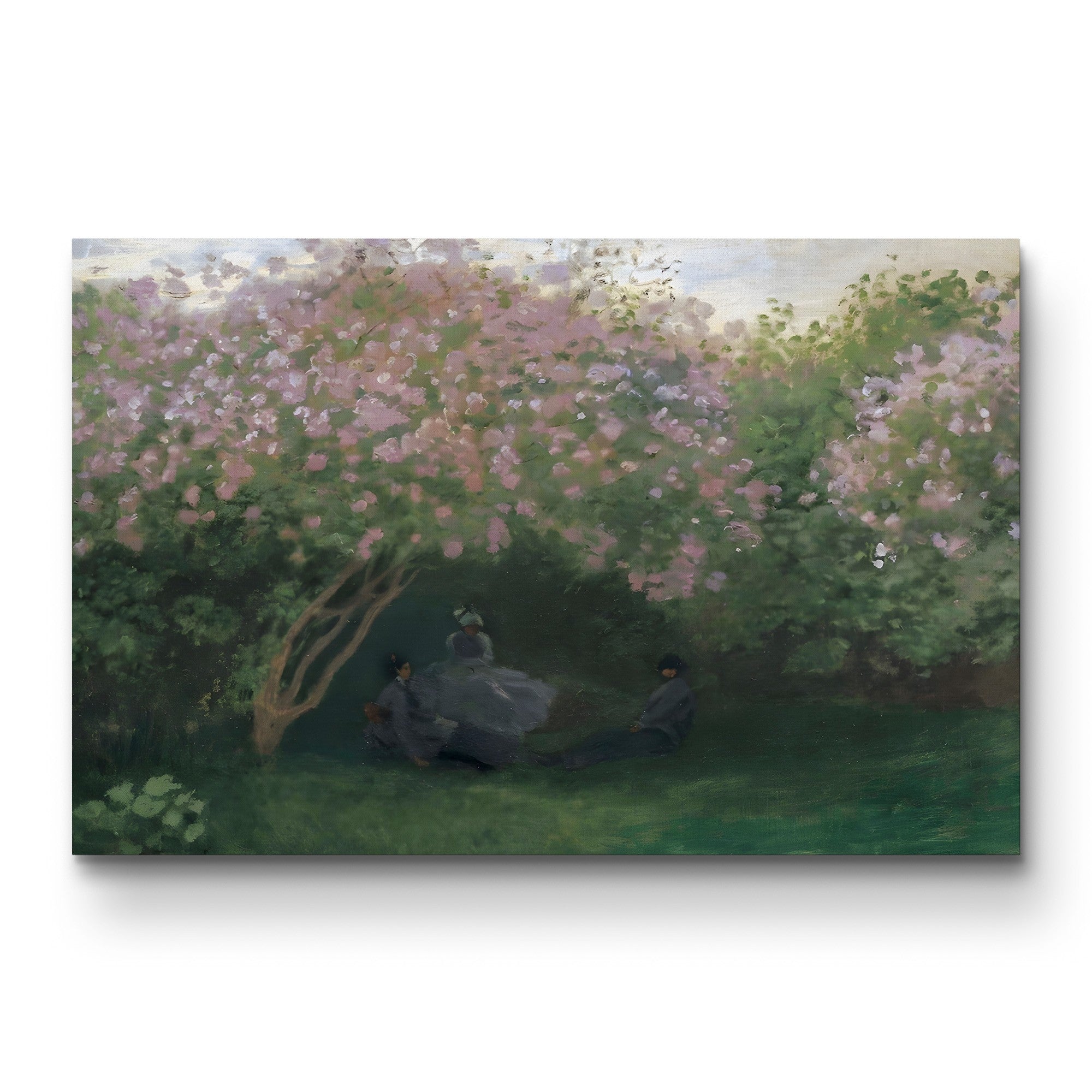 Lilacs, Grey Weather (Lilas, temps gris), 1872 by Claude Monet
