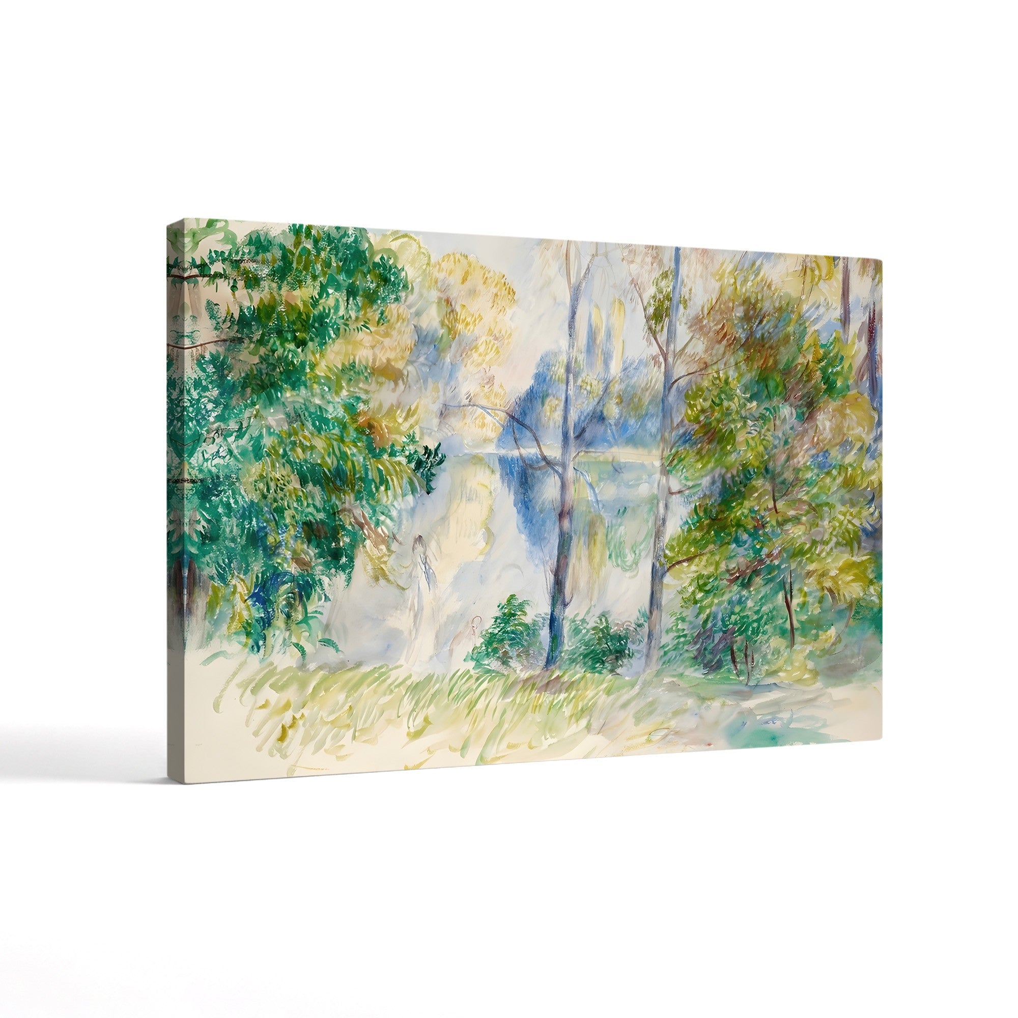View of a Park, 1885 – Pierre-Auguste Renoir Wall Art | Impressionist Garden Canvas Print