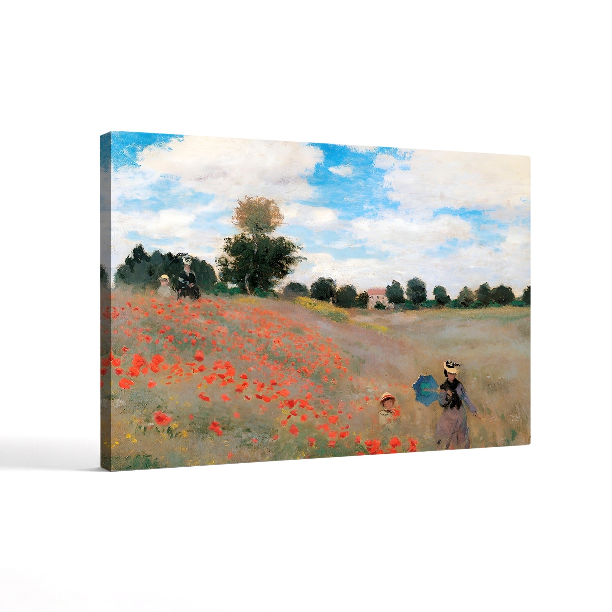 Poppy Field (Les Coquelicots), 1873 by Claude Monet