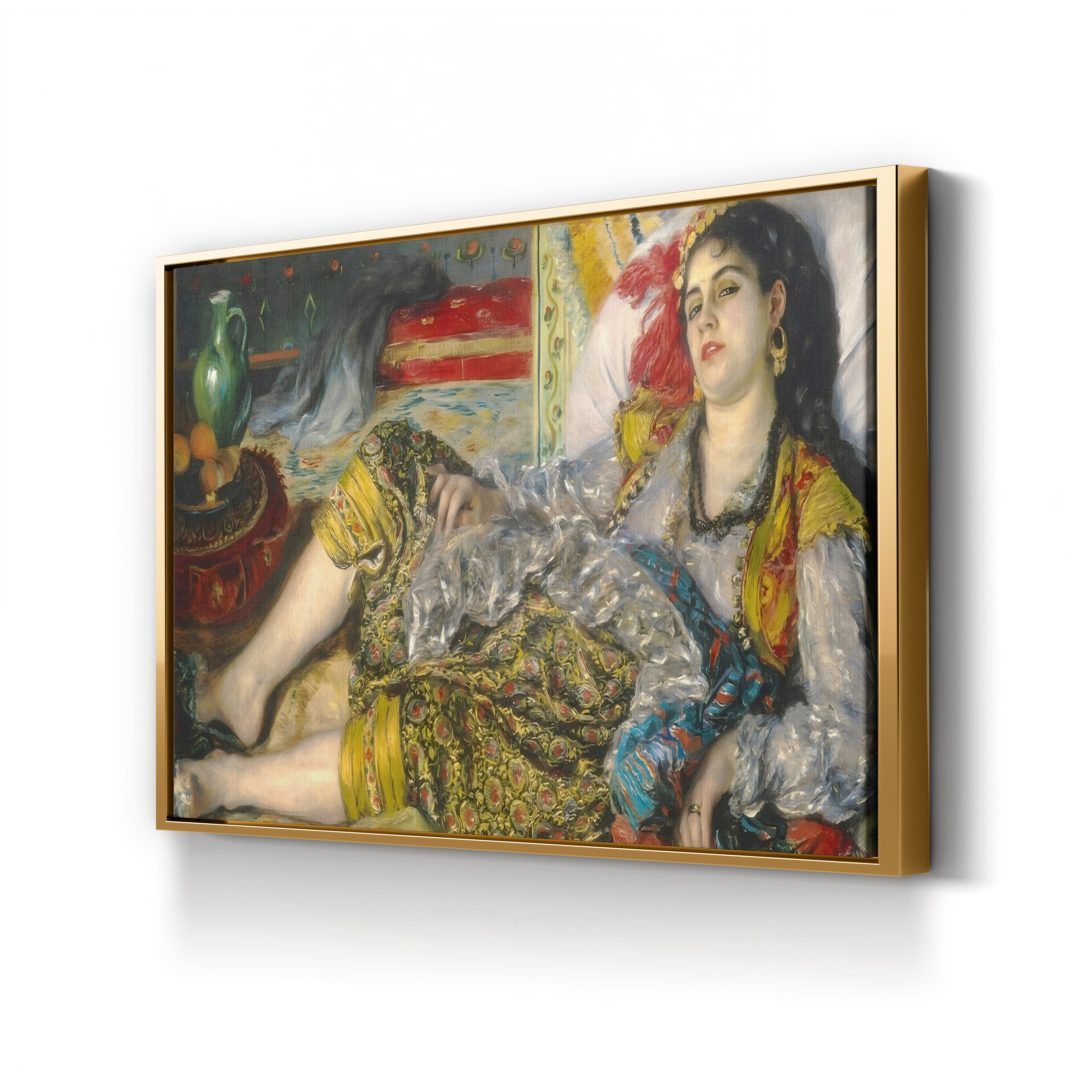 Odalisque, 1870 – Renoir Wall Art | Impressionist Figure Canvas