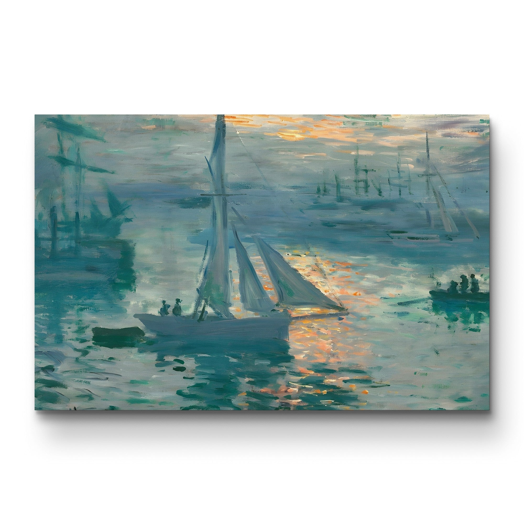 Sunrise Marine (Soleil Levant), 1873 by Claude Monet