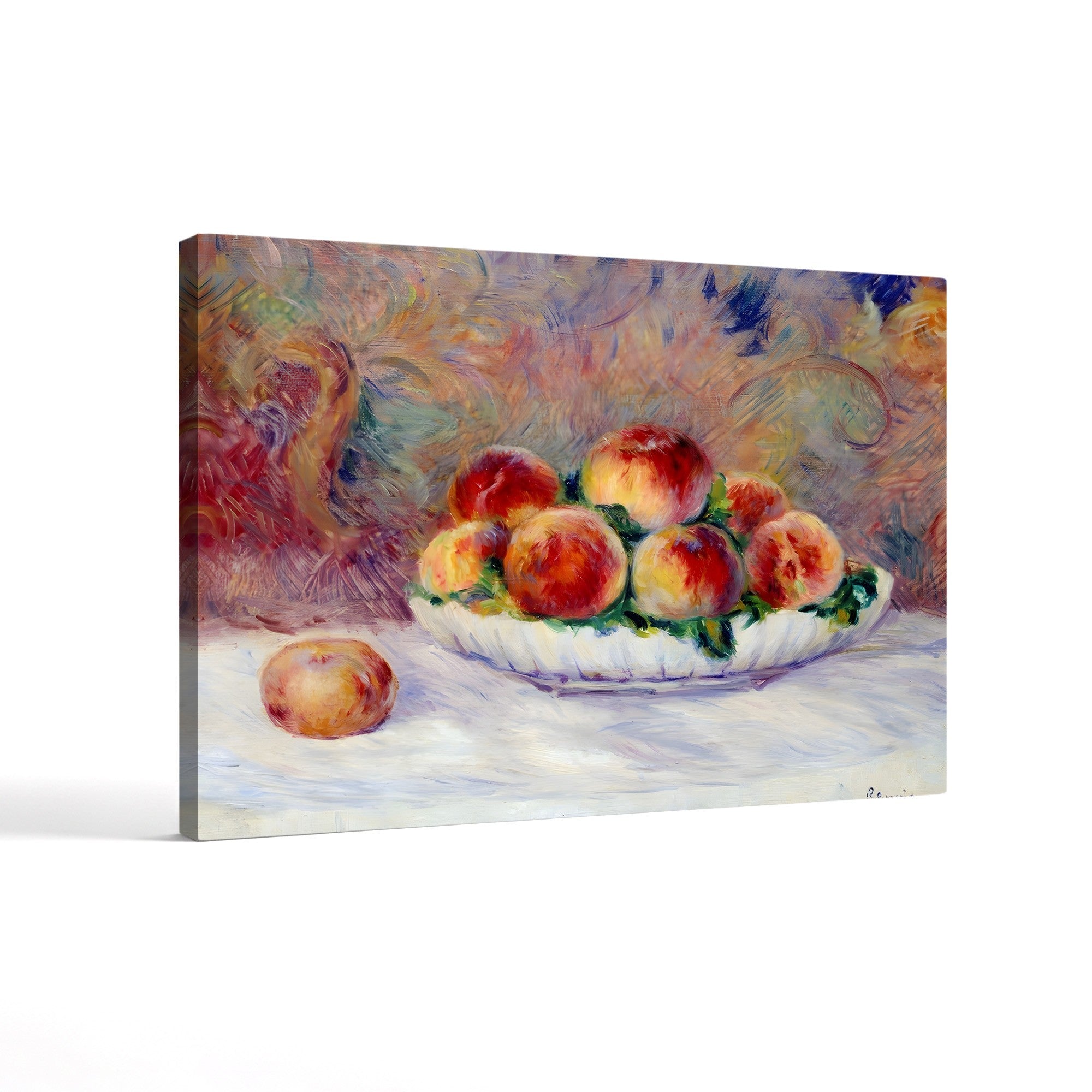 Peaches – Renoir Wall Art | Impressionist Still Life Canvas