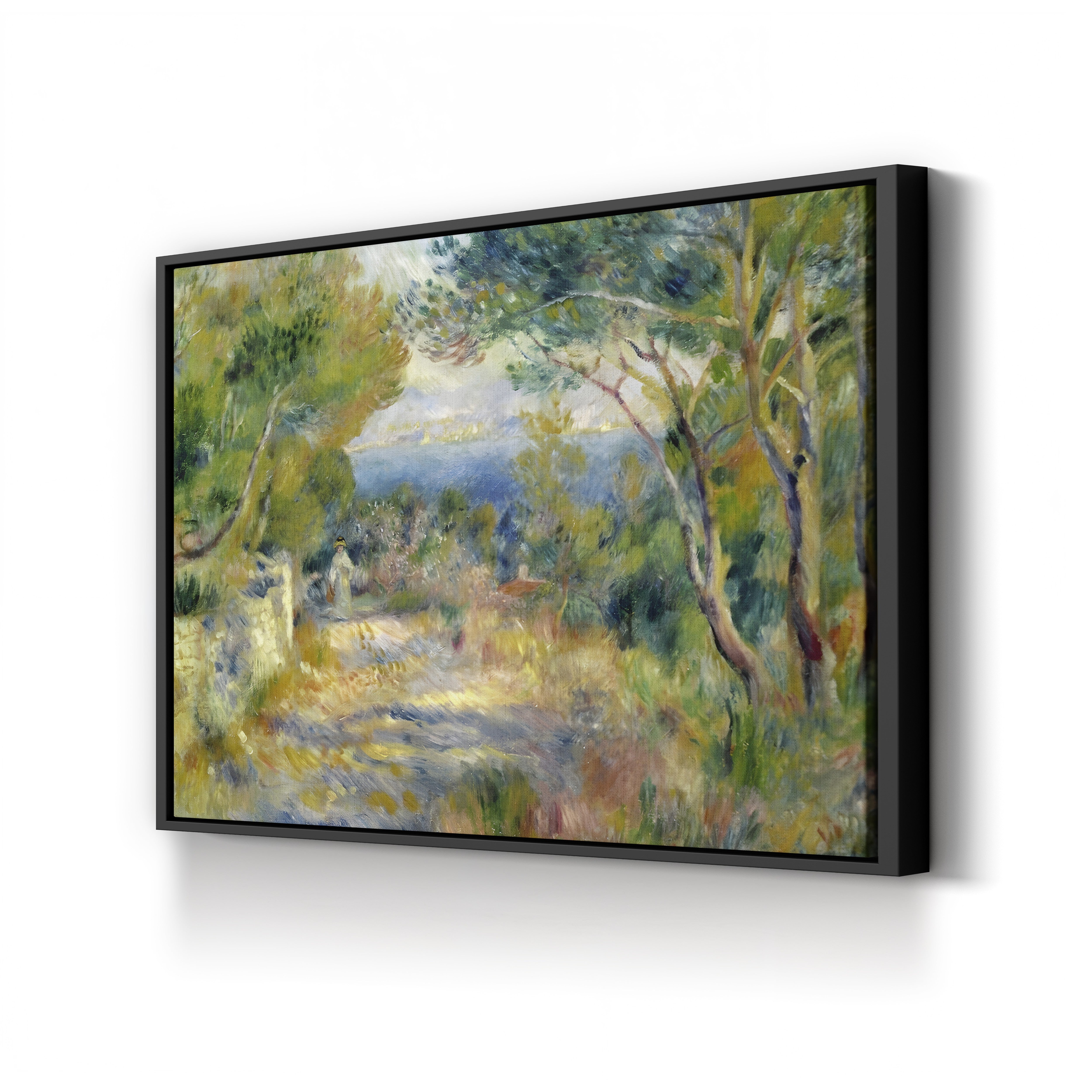 L'Estaque, 1882 – Renoir Wall Art | Impressionist Landscape Canvas