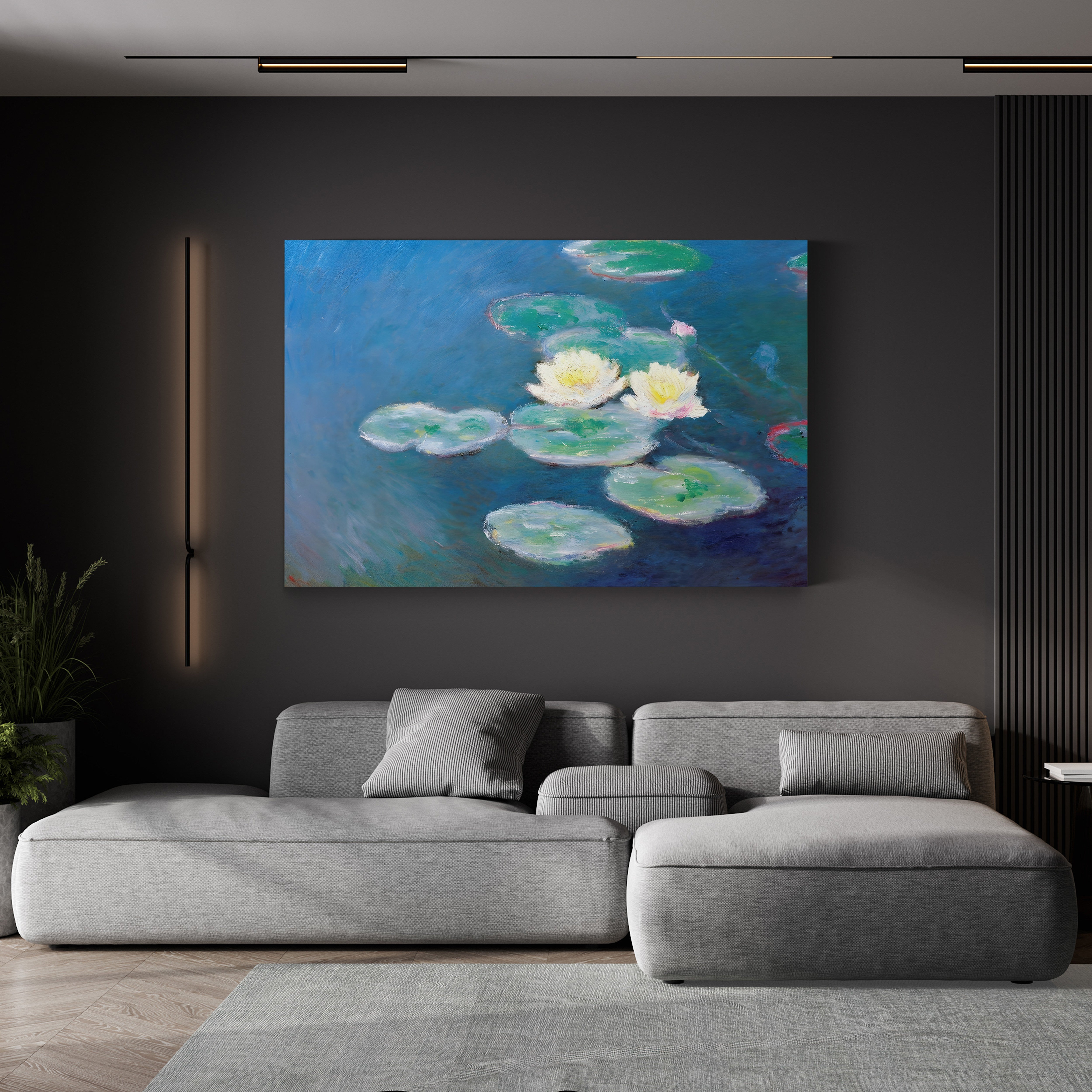 Water Lilies (Nymphéas), 1897 by Claude Monet