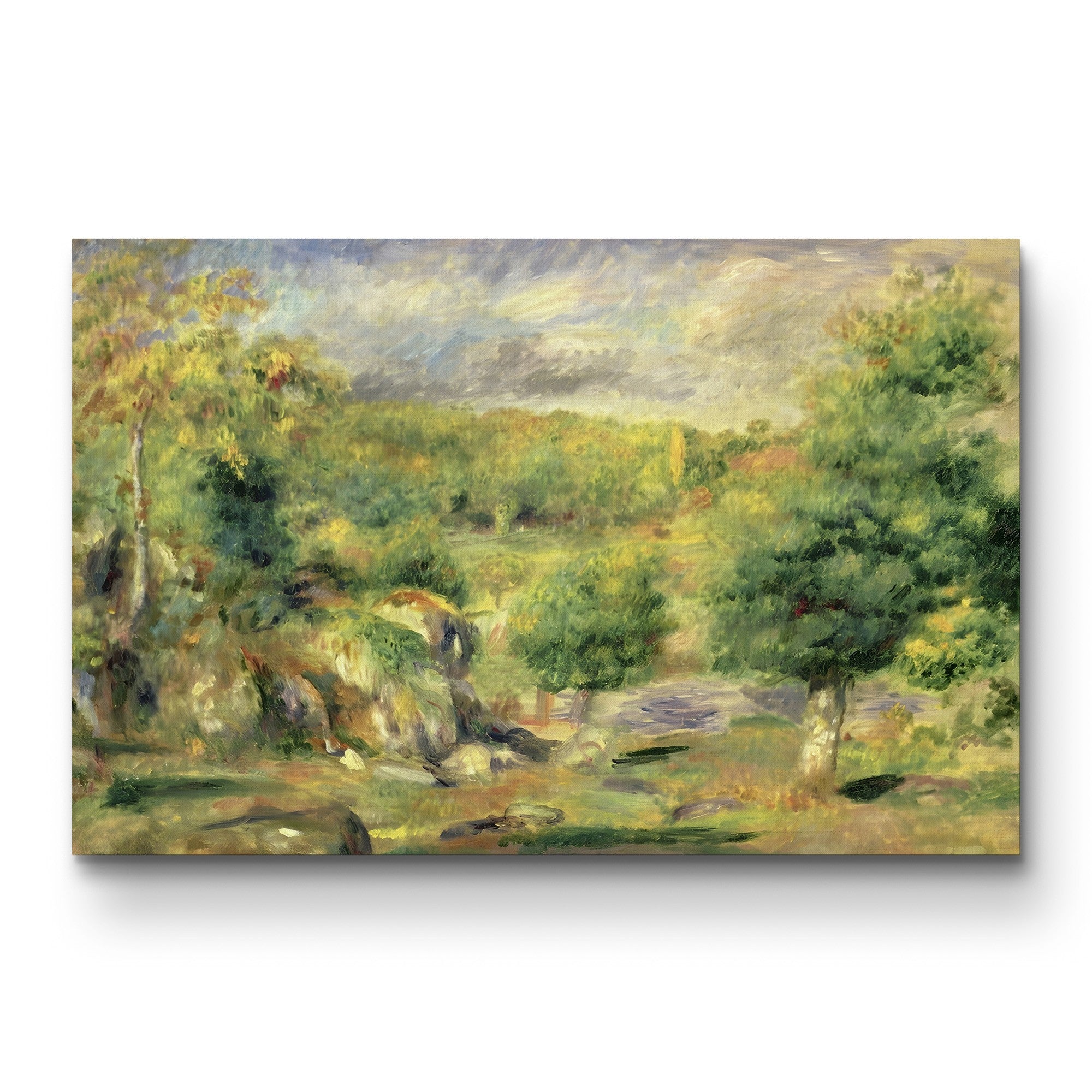 Pont-Aven, 1892 – Renoir Wall Art | Impressionist Landscape Canvas