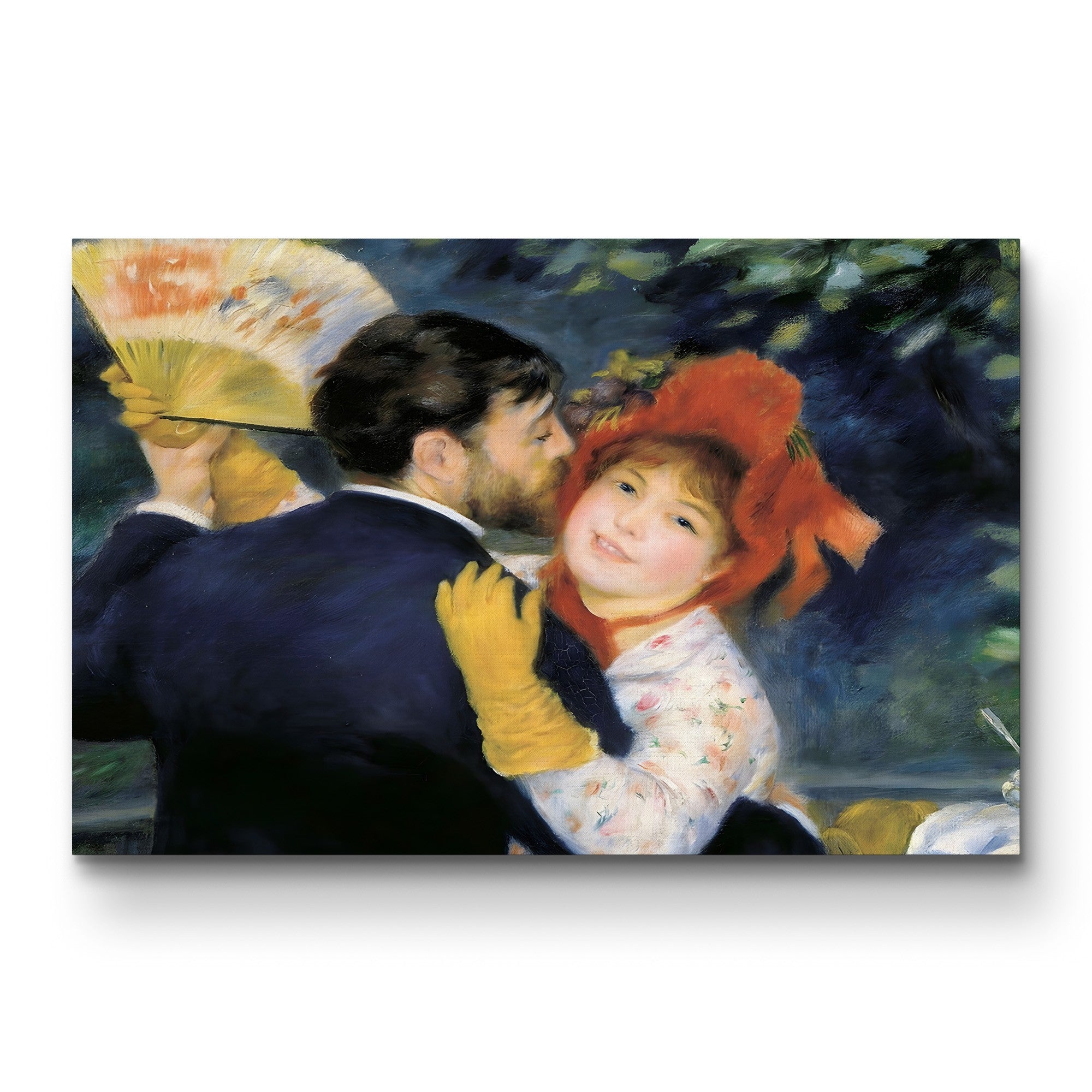 Dance in the Country, 1883 – Pierre-Auguste Renoir Wall Art | Impressionist Figure Canvas Print