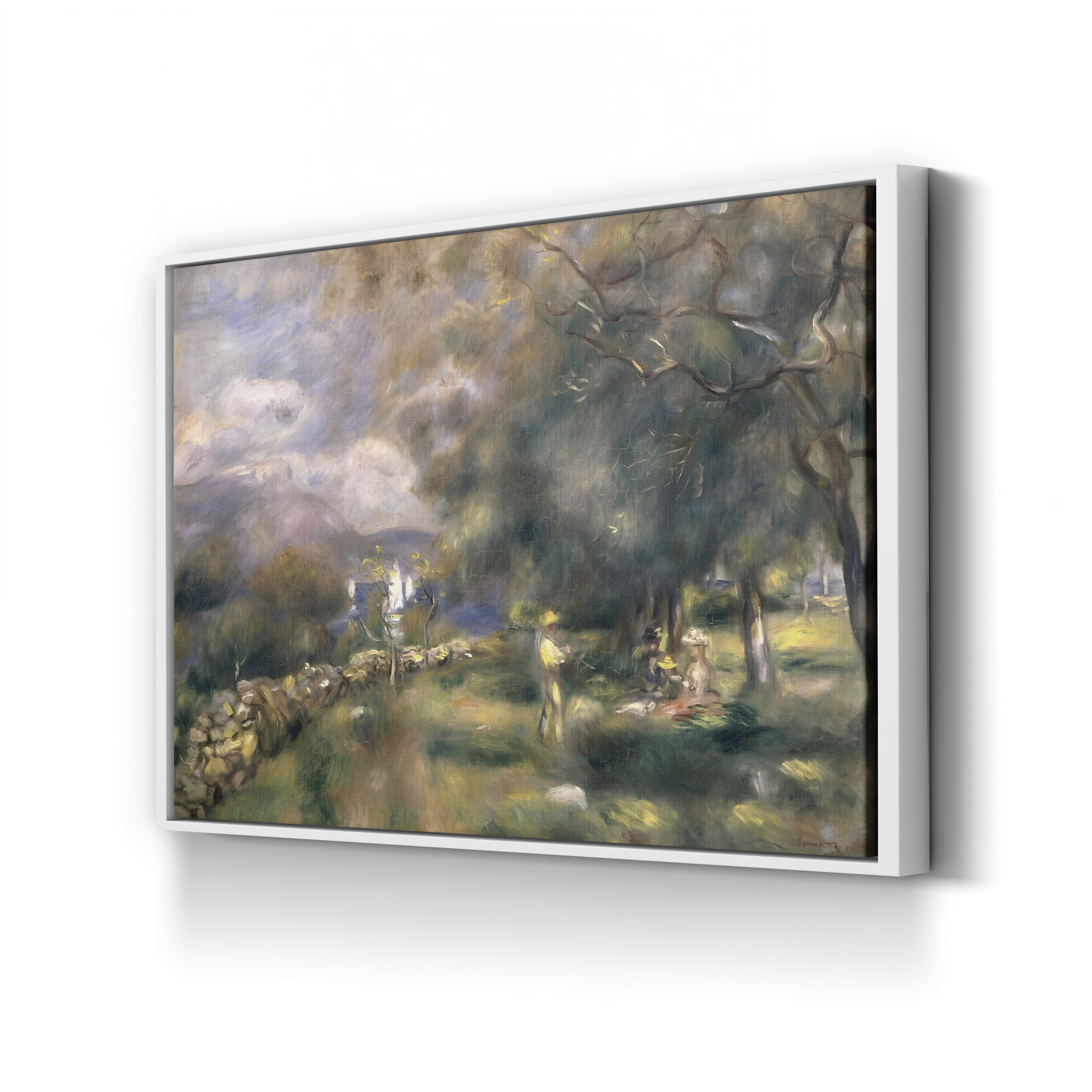 Peninsula of Saint Jean, 1888 – Renoir Wall Art | Impressionist Canvas