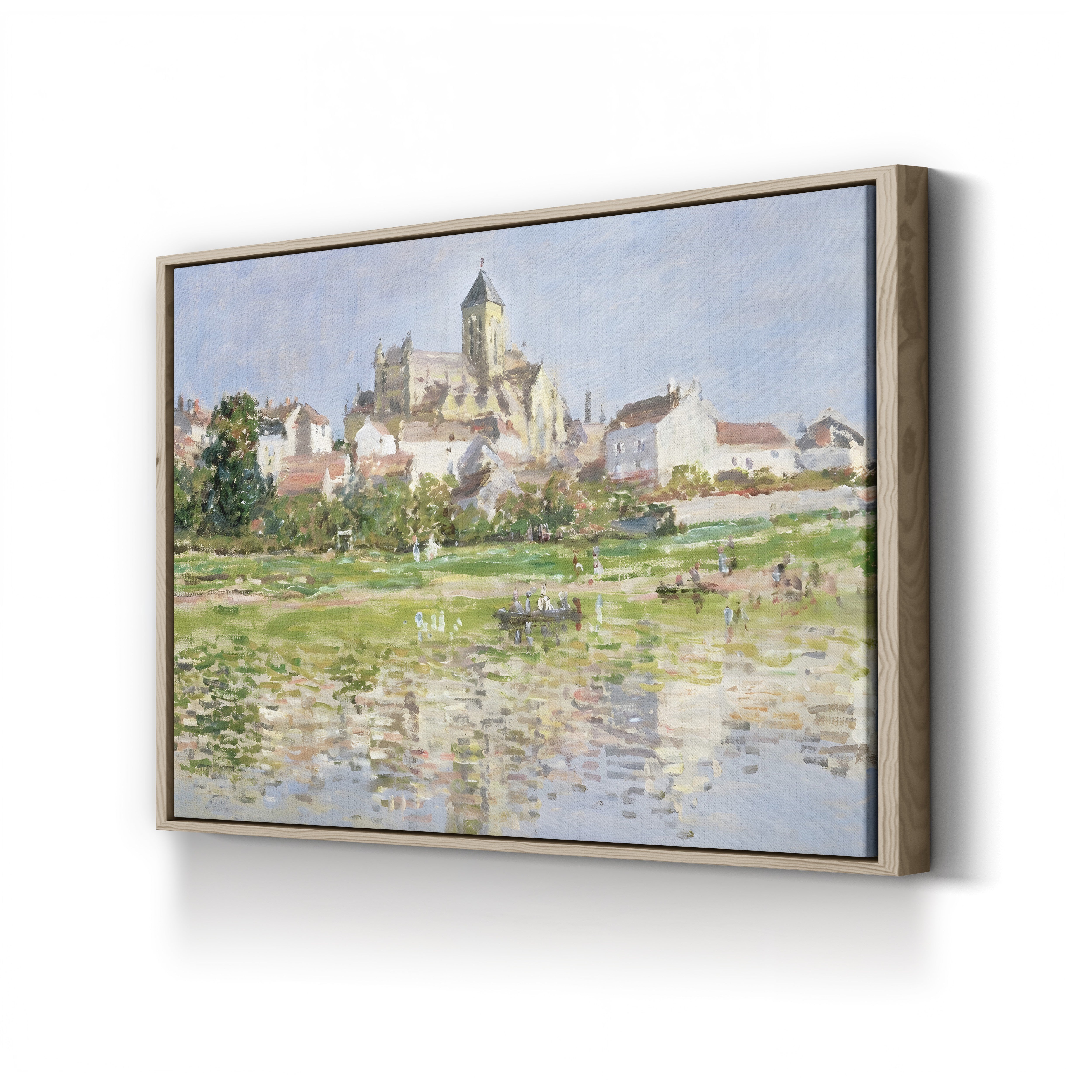 The Church at Vétheuil (L’Église de Vétheuil), 1880 by Claude Monet