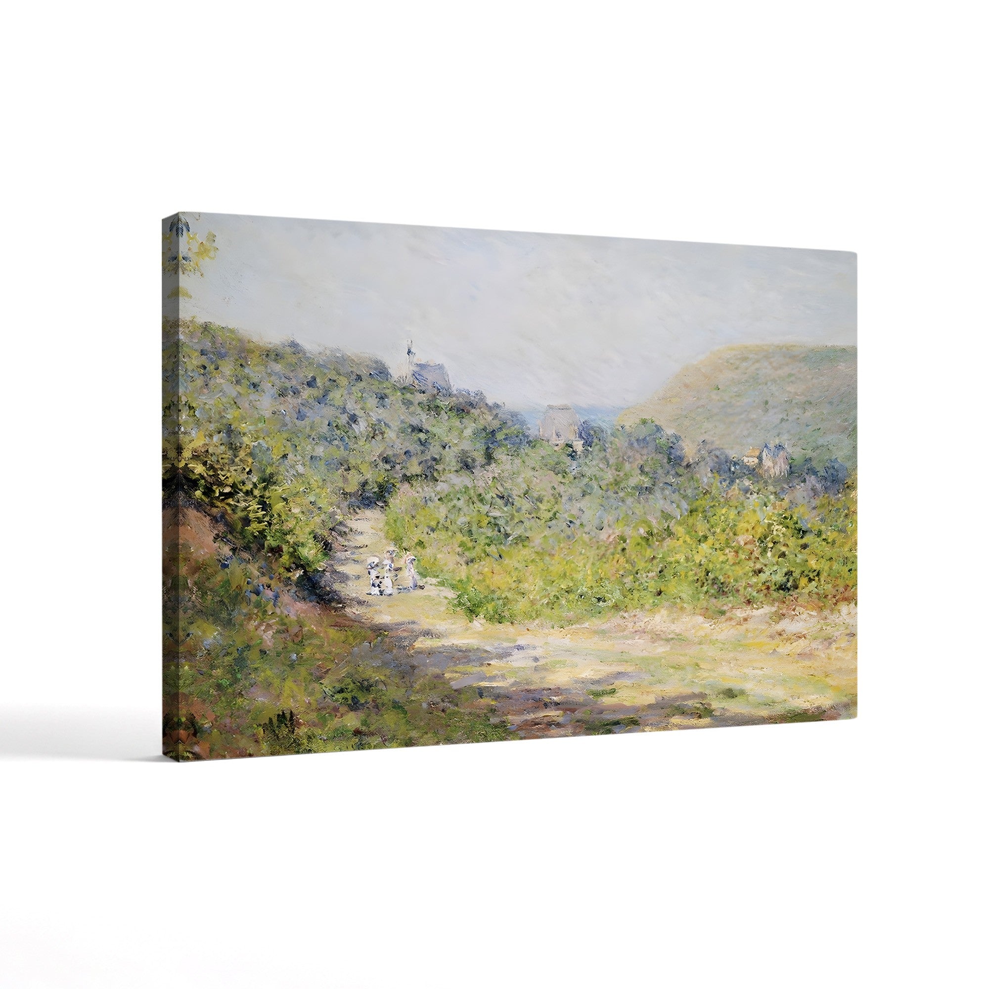 Aux Petites Dalles, 1884 – Claude Monet Wall Art | Impressionist Normandy Coastal Canvas Print