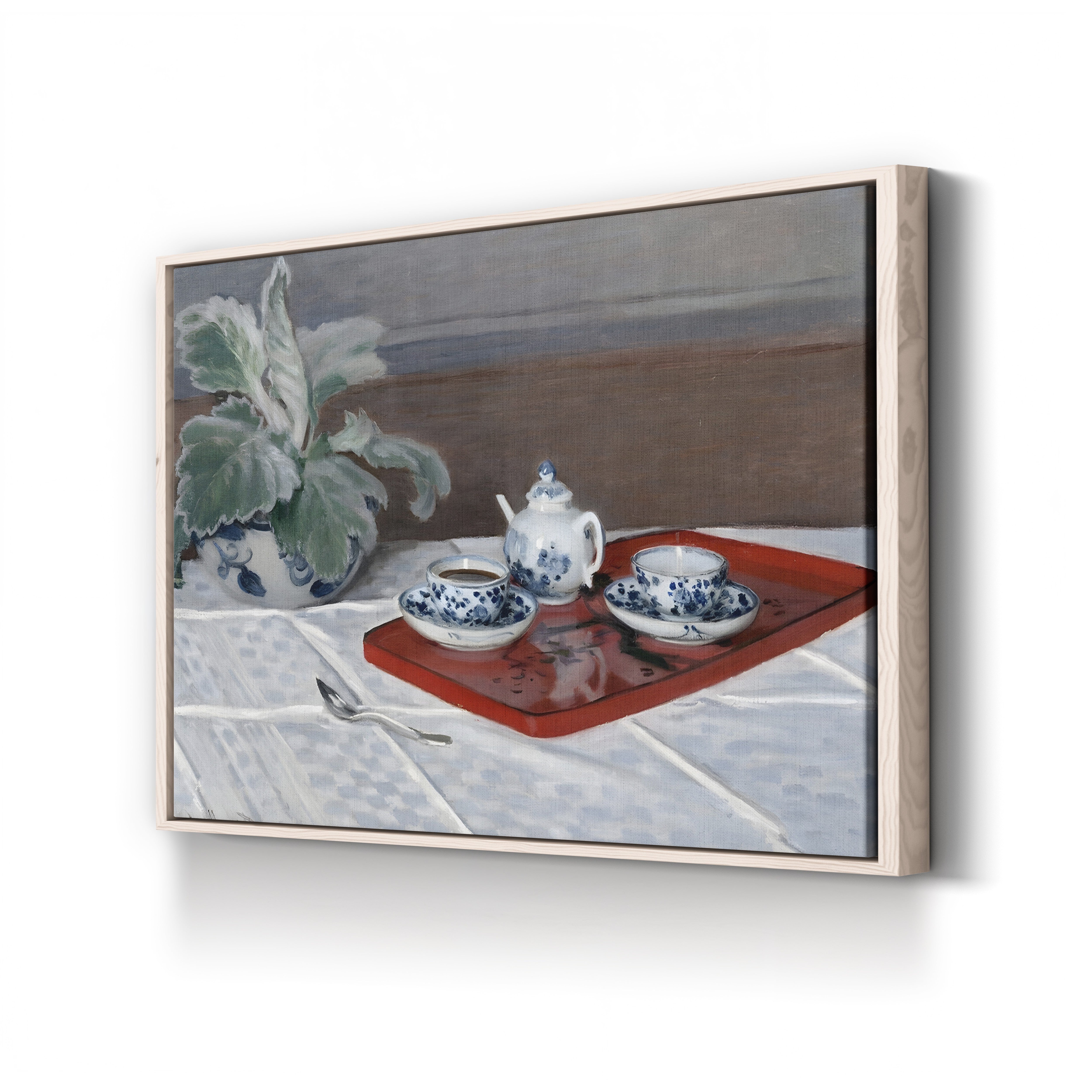 Still Life with Tea Service (Le Service à thé), 1872 by Claude Monet