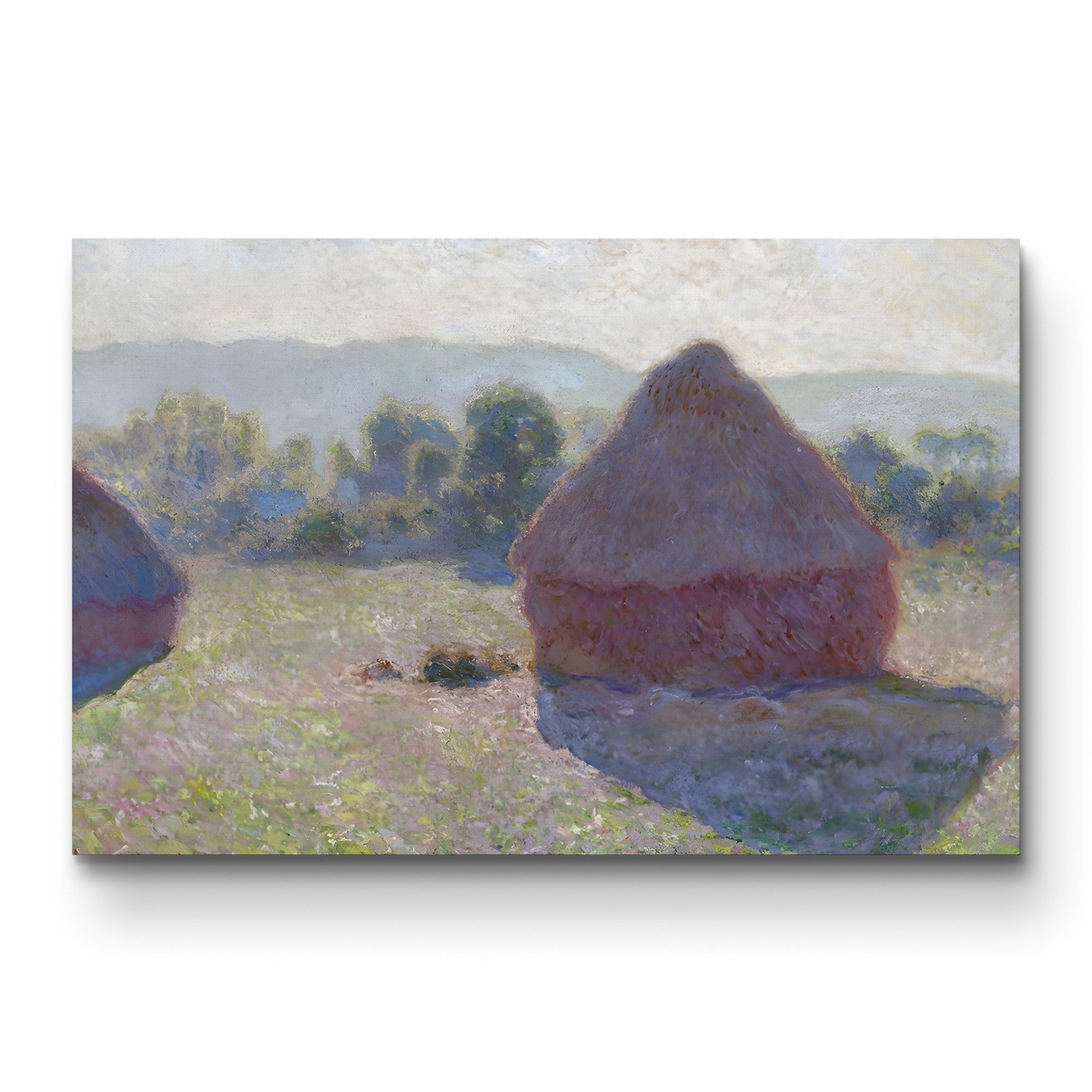 Haystacks, Midday (Meules, milieu du jour), 1890 by Claude Monet