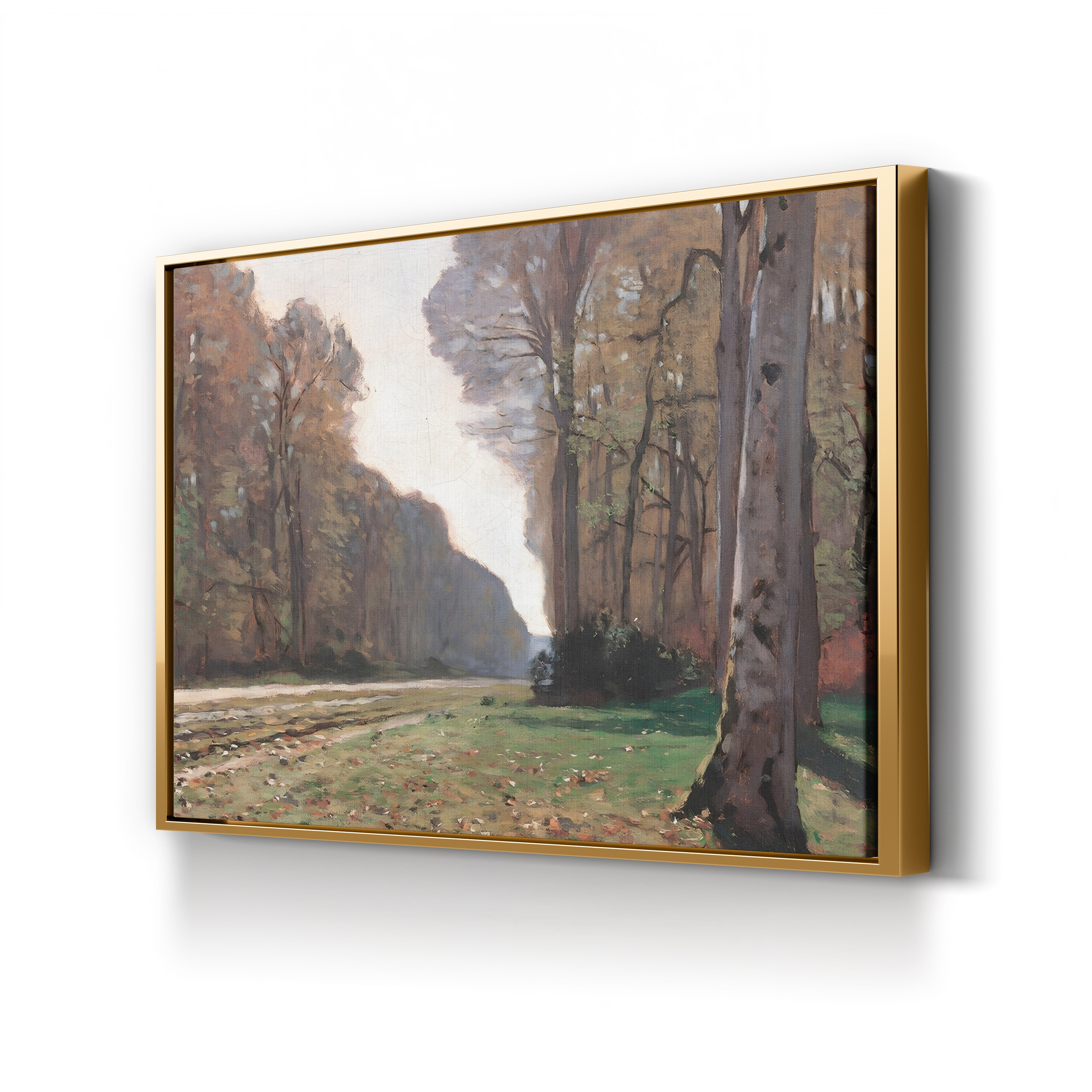 The Road to Chailly (Le Pavé de Chailly), c. 1865 by Claude Monet