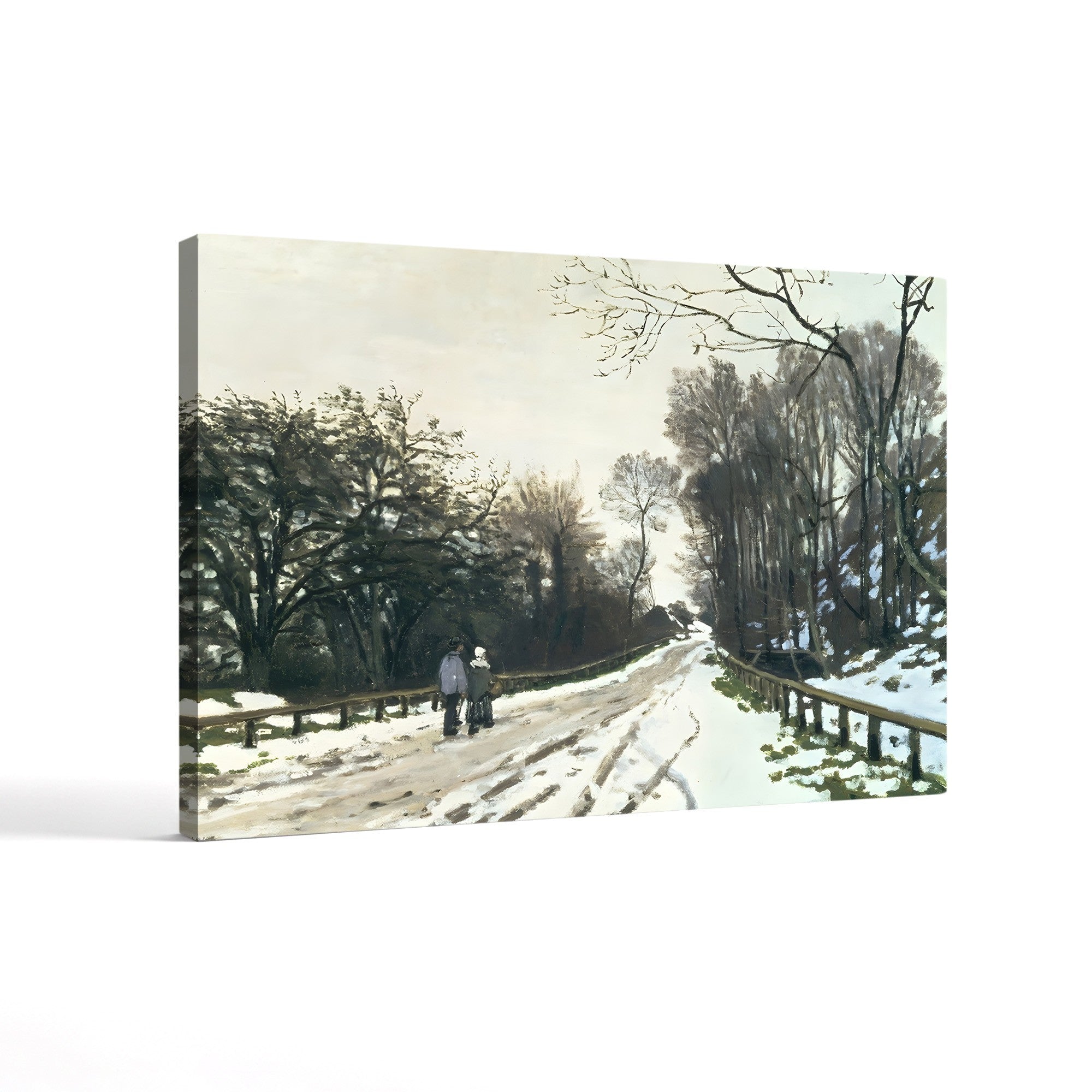 Road toward the Farm Saint-Siméon, Honfleur (Route de la Ferme Saint-Siméon), 1867 by Claude Monet