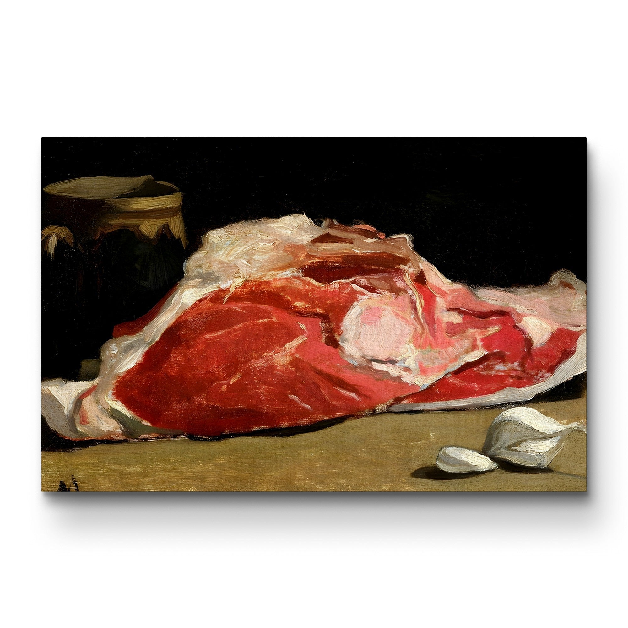 Still Life with a Joint of Meat (Le Quartier de viande), 1864 by Claude Monet