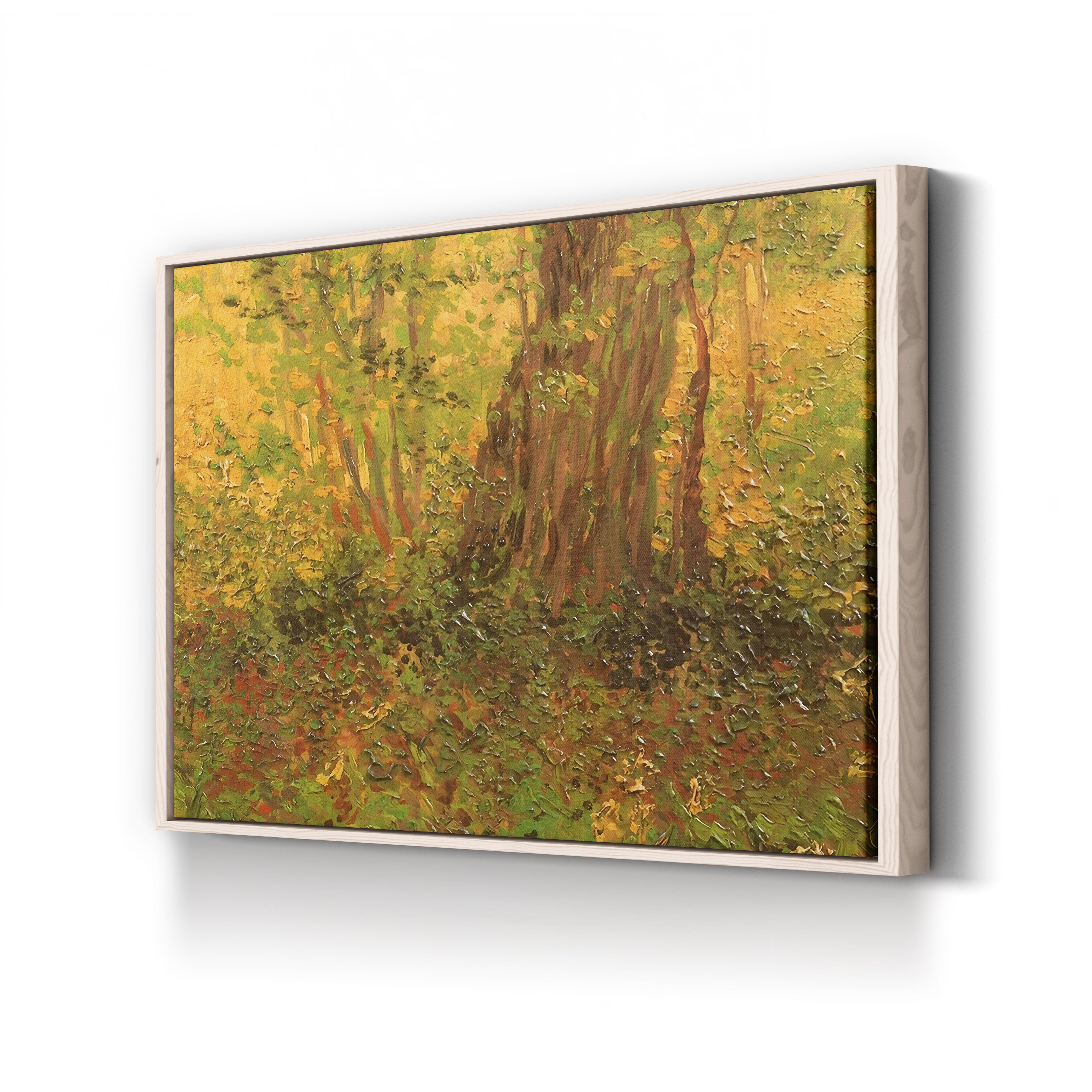 Dense Undergrowth – Vincent van Gogh Wall Art | Post-Impressionist Nature Study Canvas Print