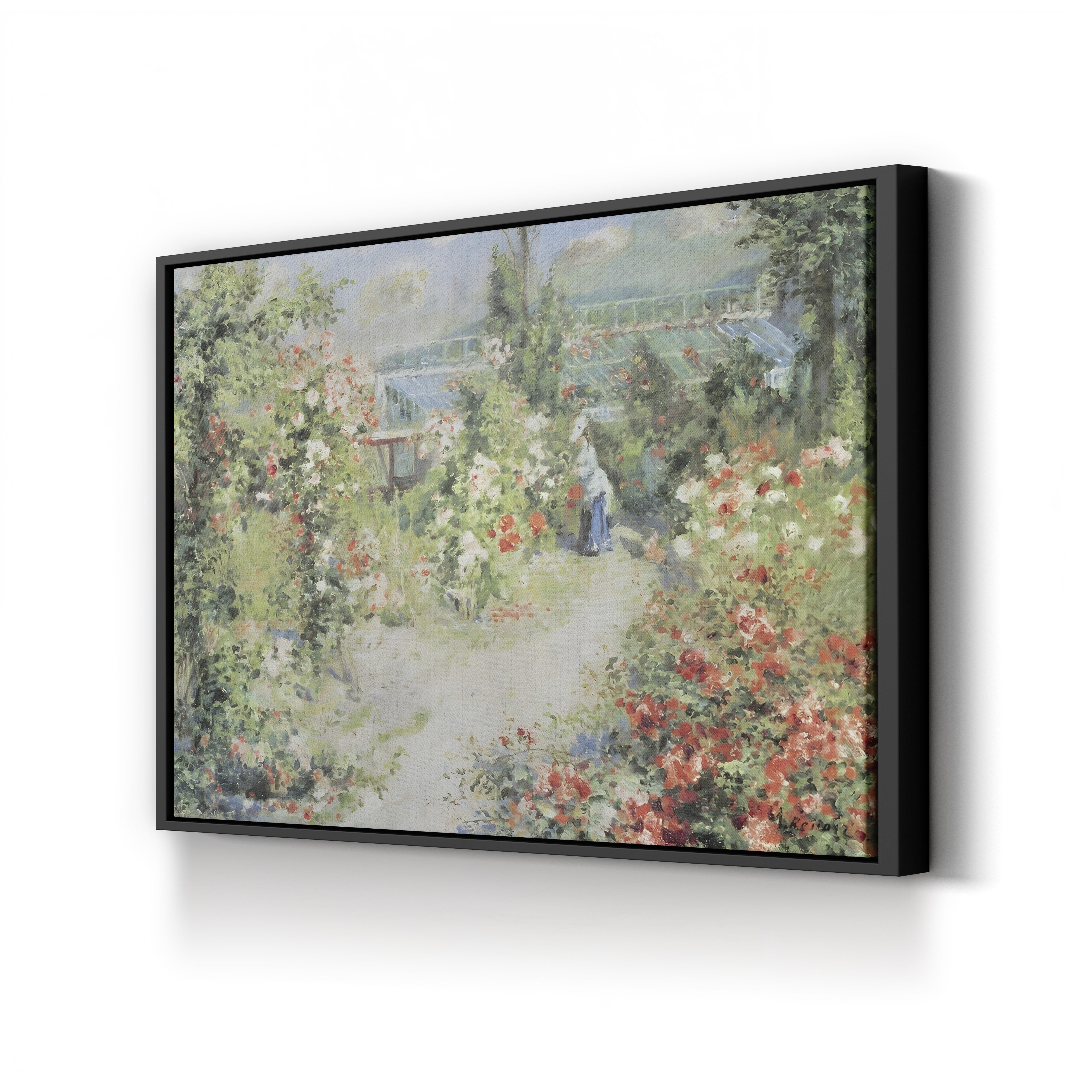 The Conservatory – Pierre-Auguste Renoir Wall Art | Impressionist Interior Canvas Print