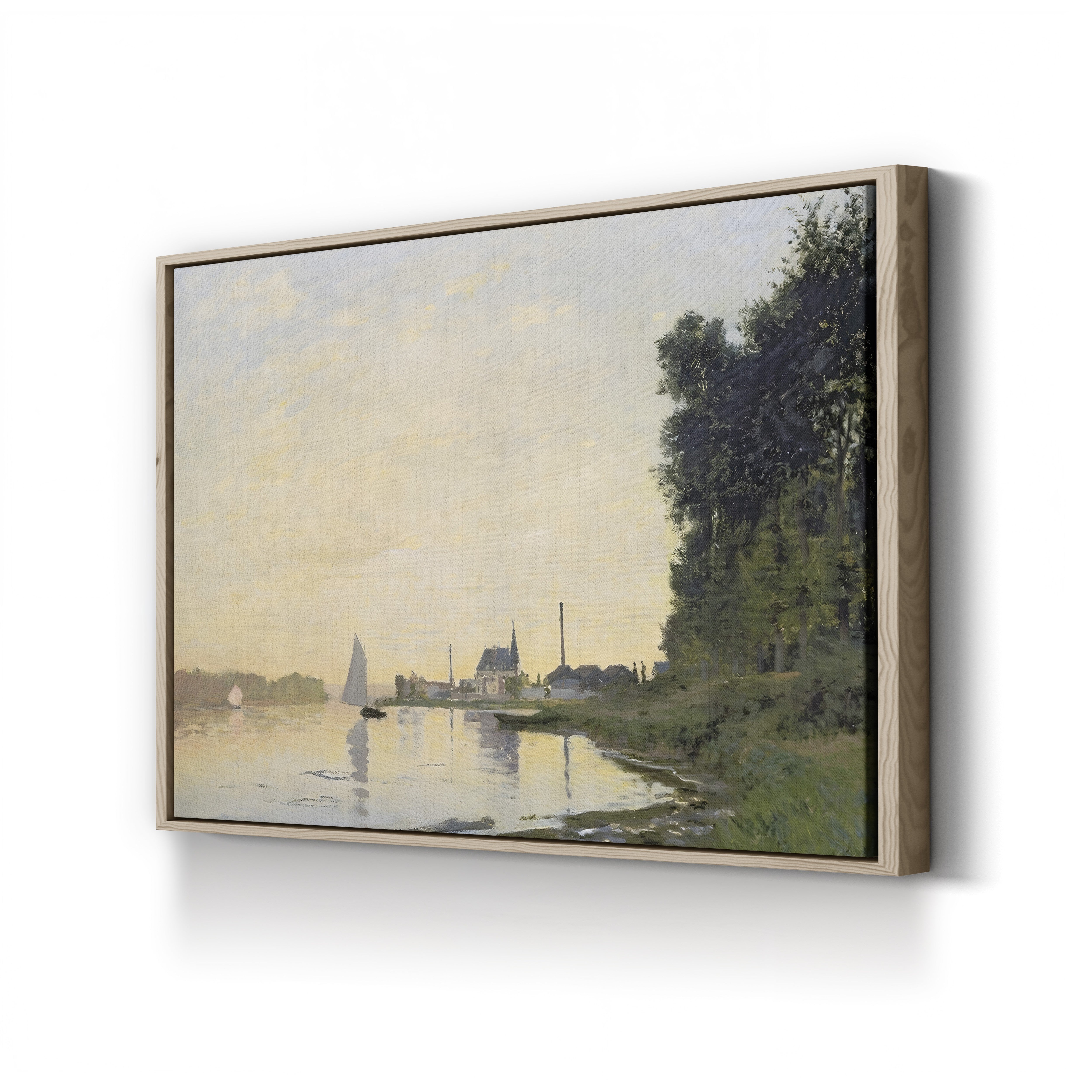 Argenteuil at the End of the Afternoon (Argenteuil, fin d’après-midi), 1872 by Claude Monet