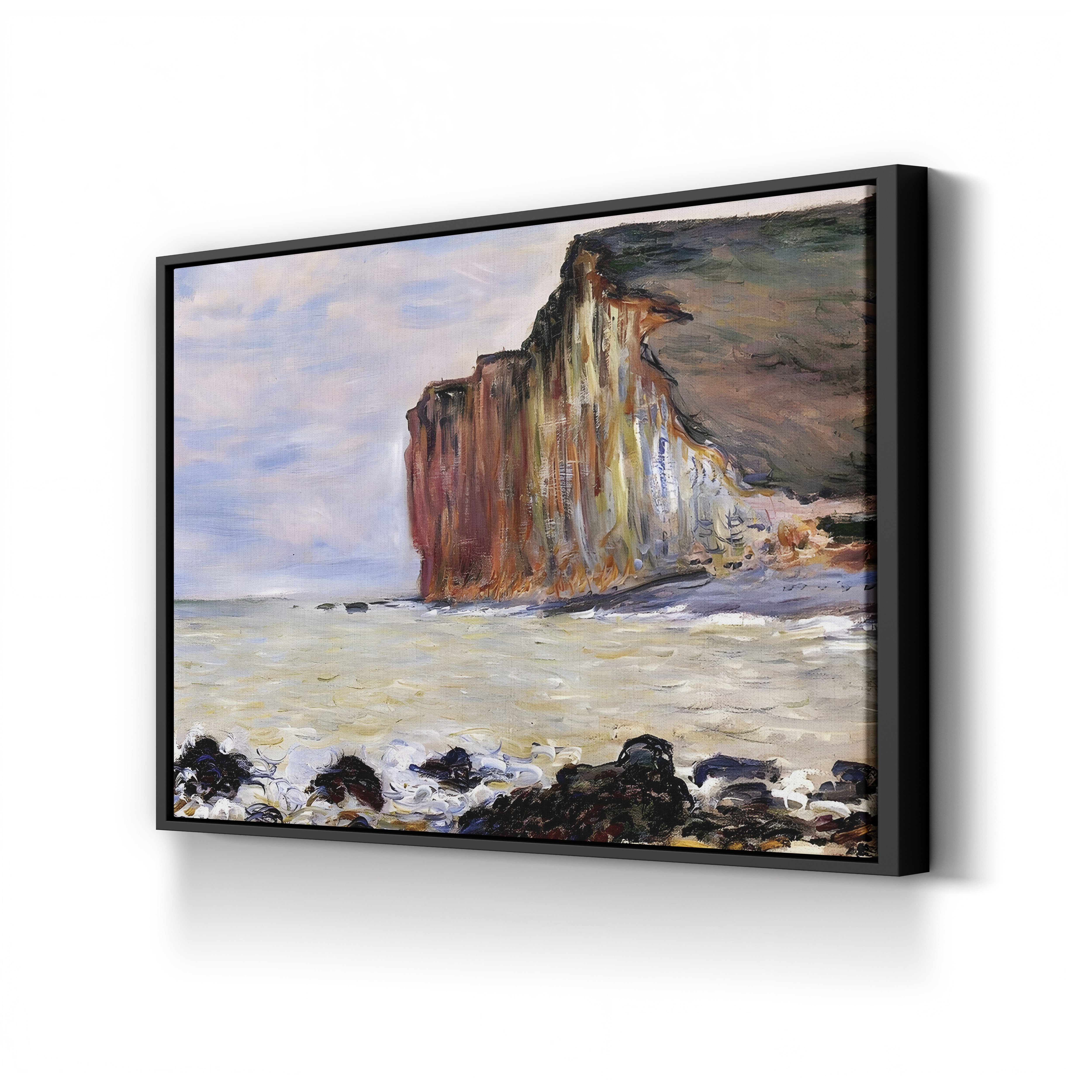 Les Petites Dalles, Pourville, 1881 by Claude Monet
