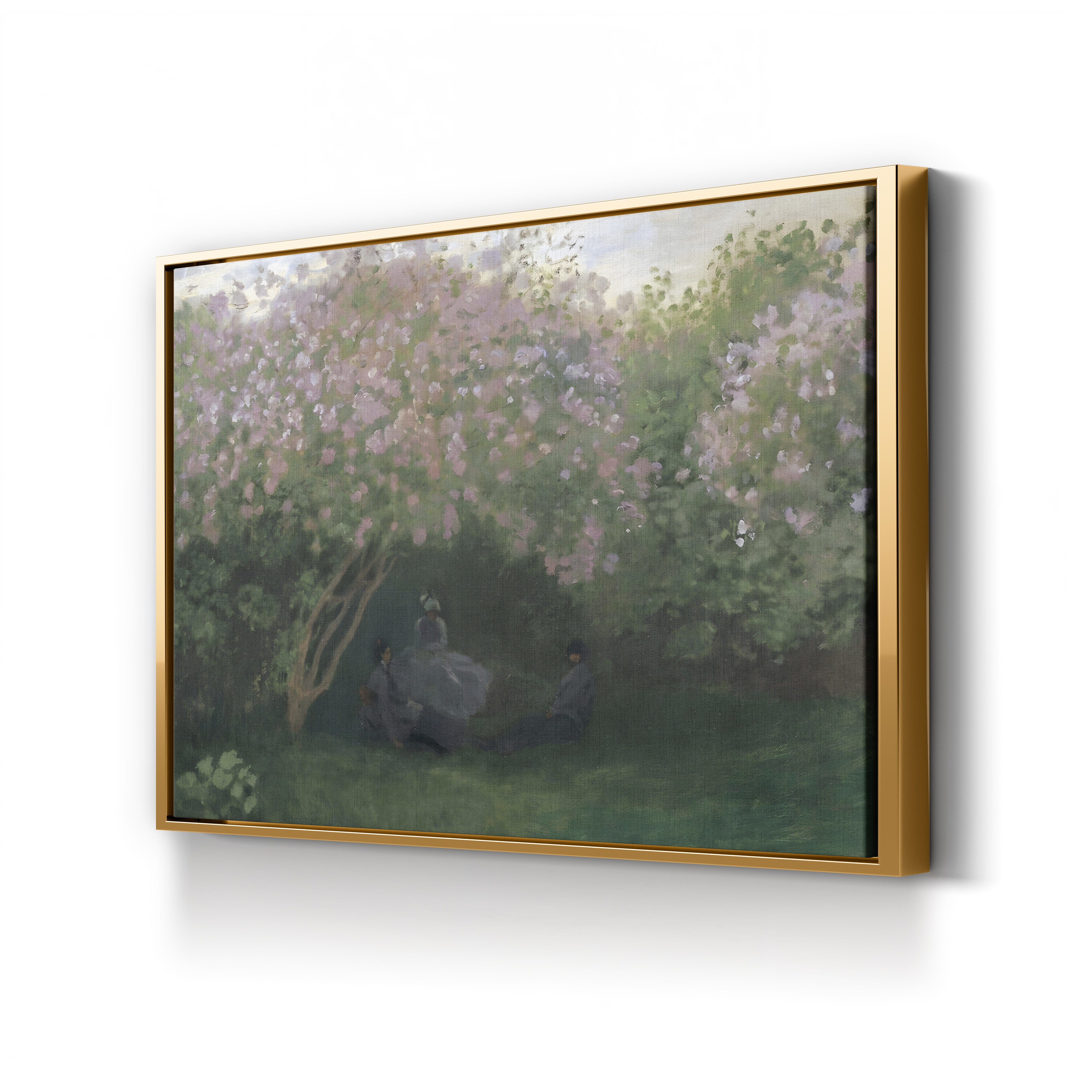 Lilacs, Grey Weather (Lilas, temps gris), 1872 by Claude Monet