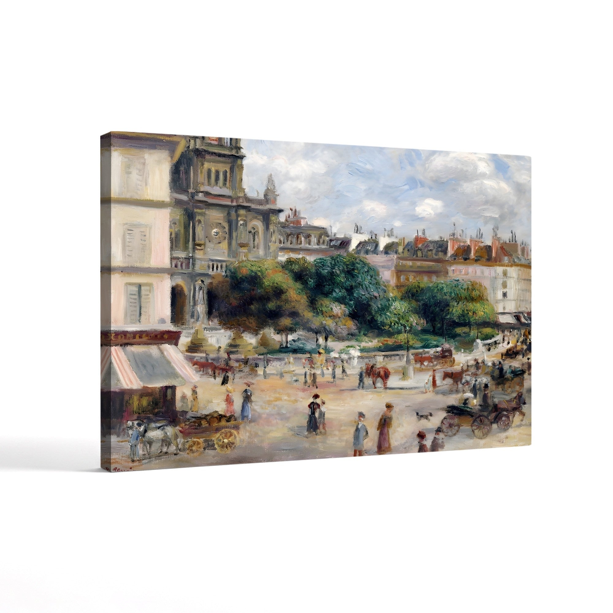 Place de la Trinité, 1893 – Renoir Wall Art | Impressionist Canvas