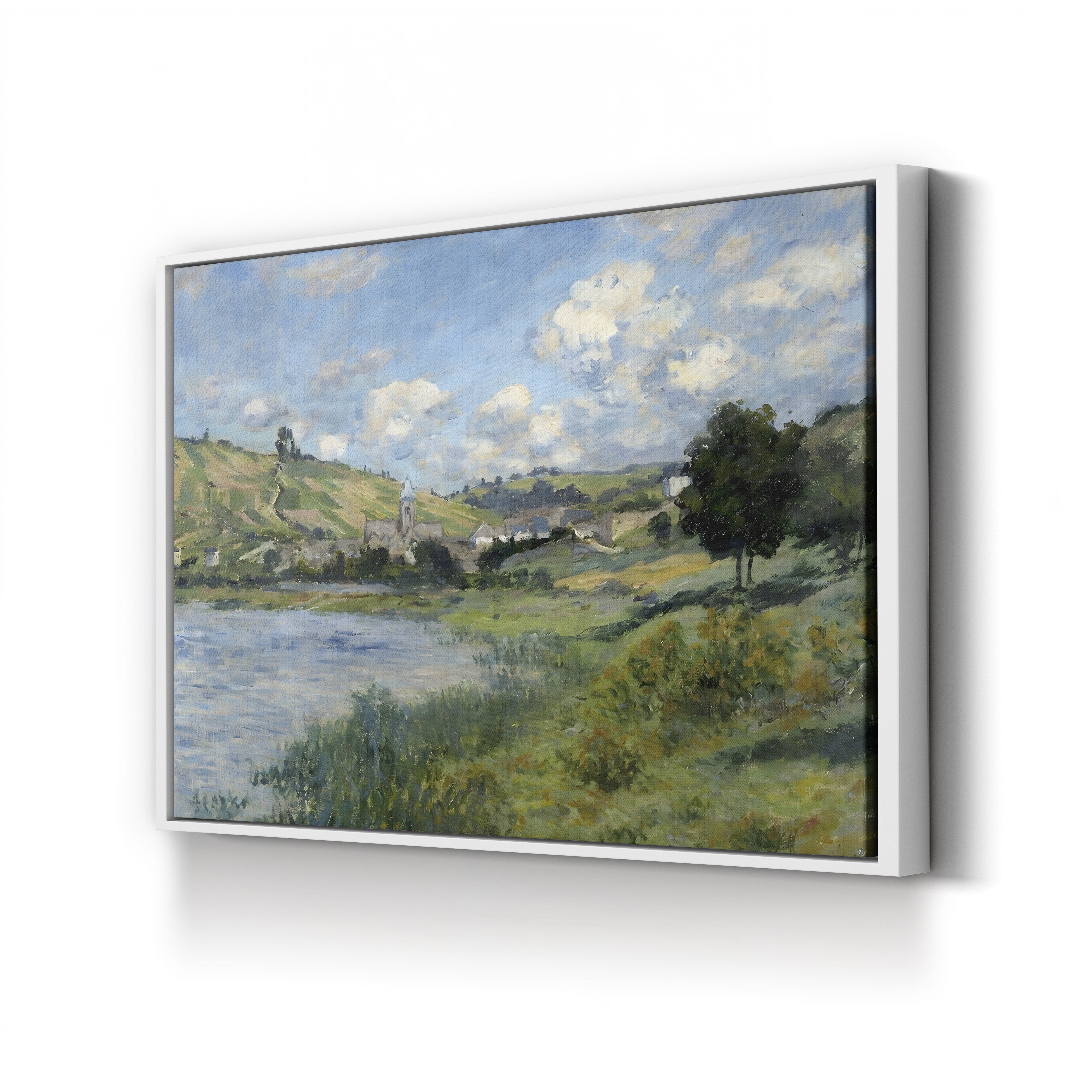 Landscape at Vétheuil (Paysage, Vétheuil), 1879 by Claude Monet