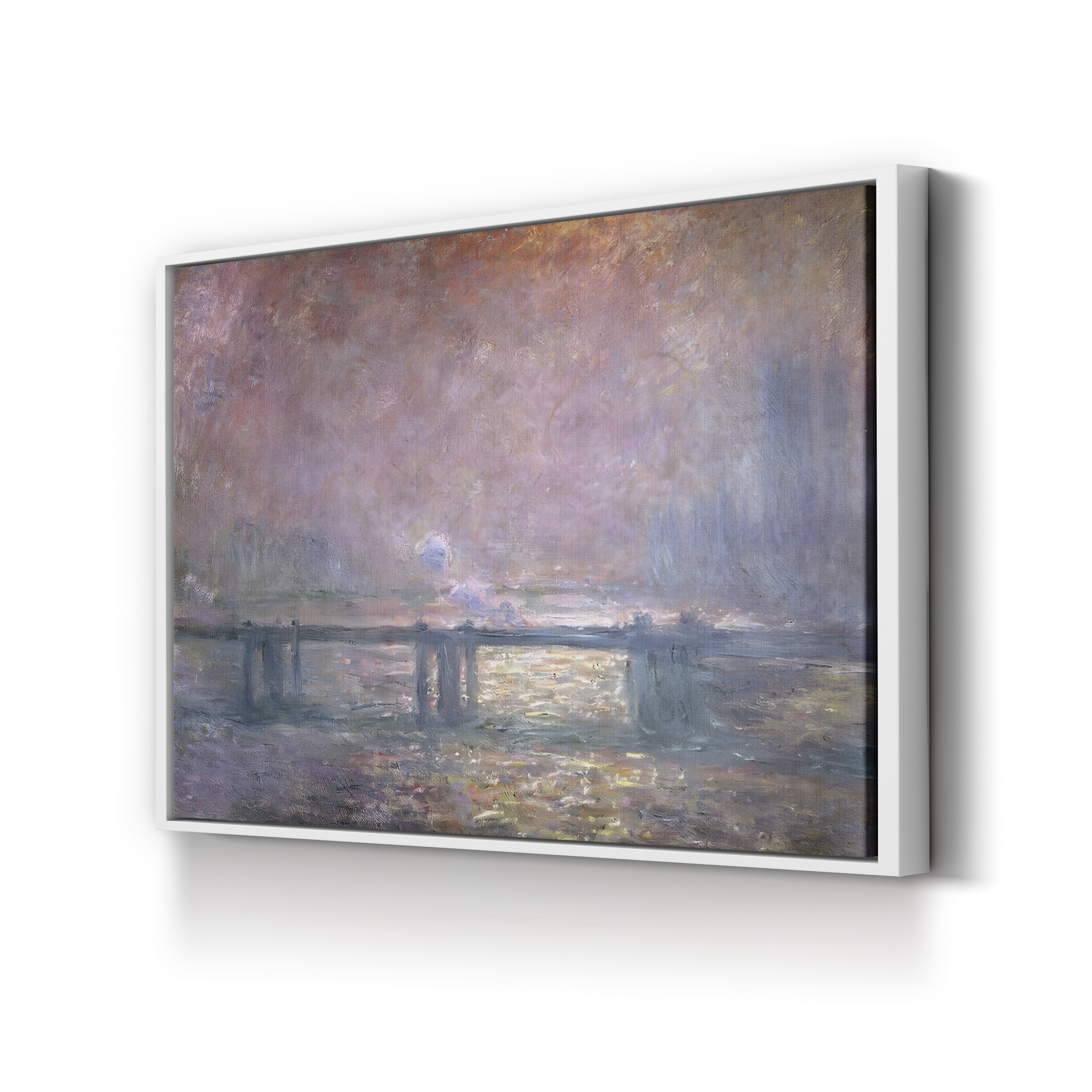 Charing Cross Bridge, Fog on the Thames (Charing Cross, Brouillard sur la Tamise), 1903 by Claude Monet