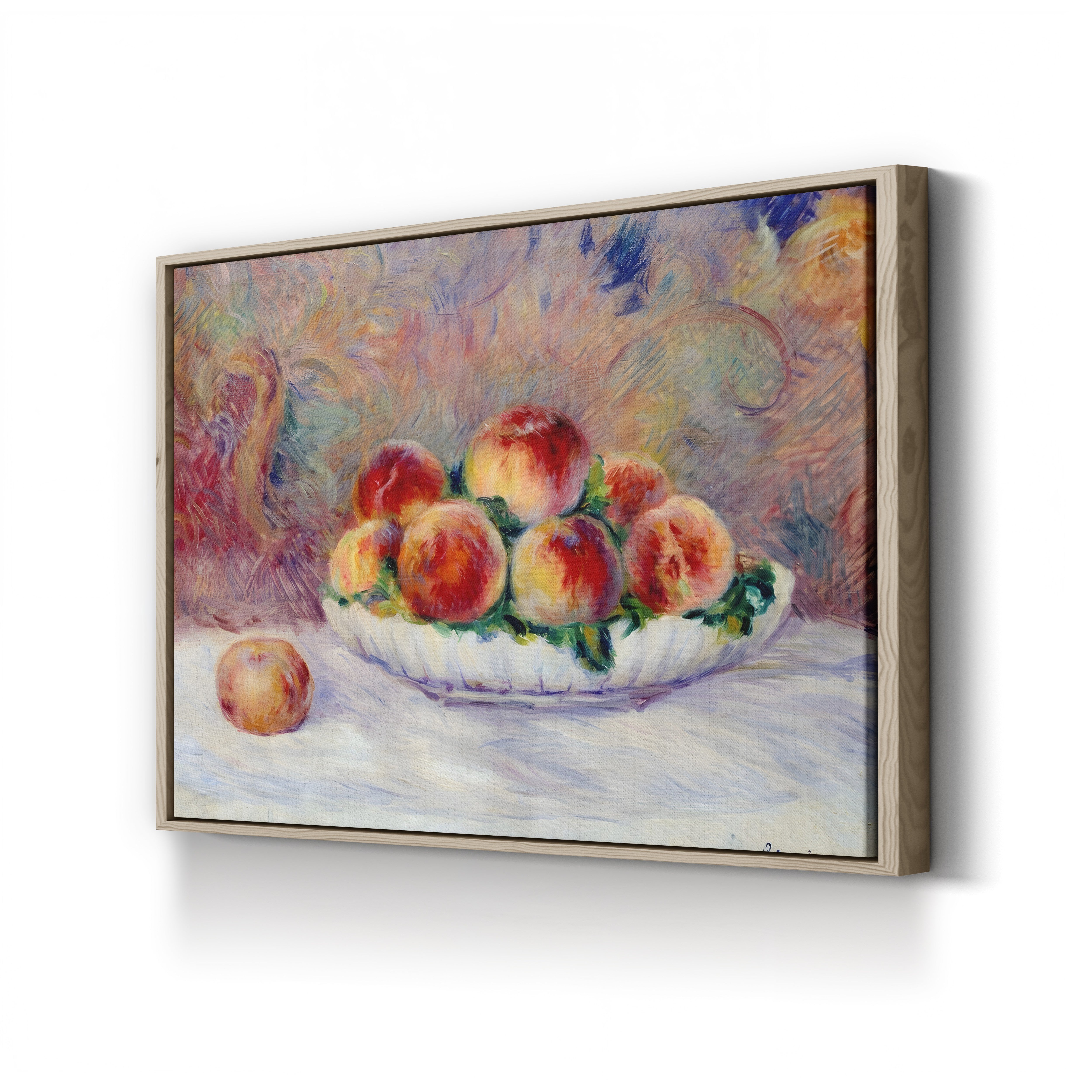 Peaches – Renoir Wall Art | Impressionist Still Life Canvas