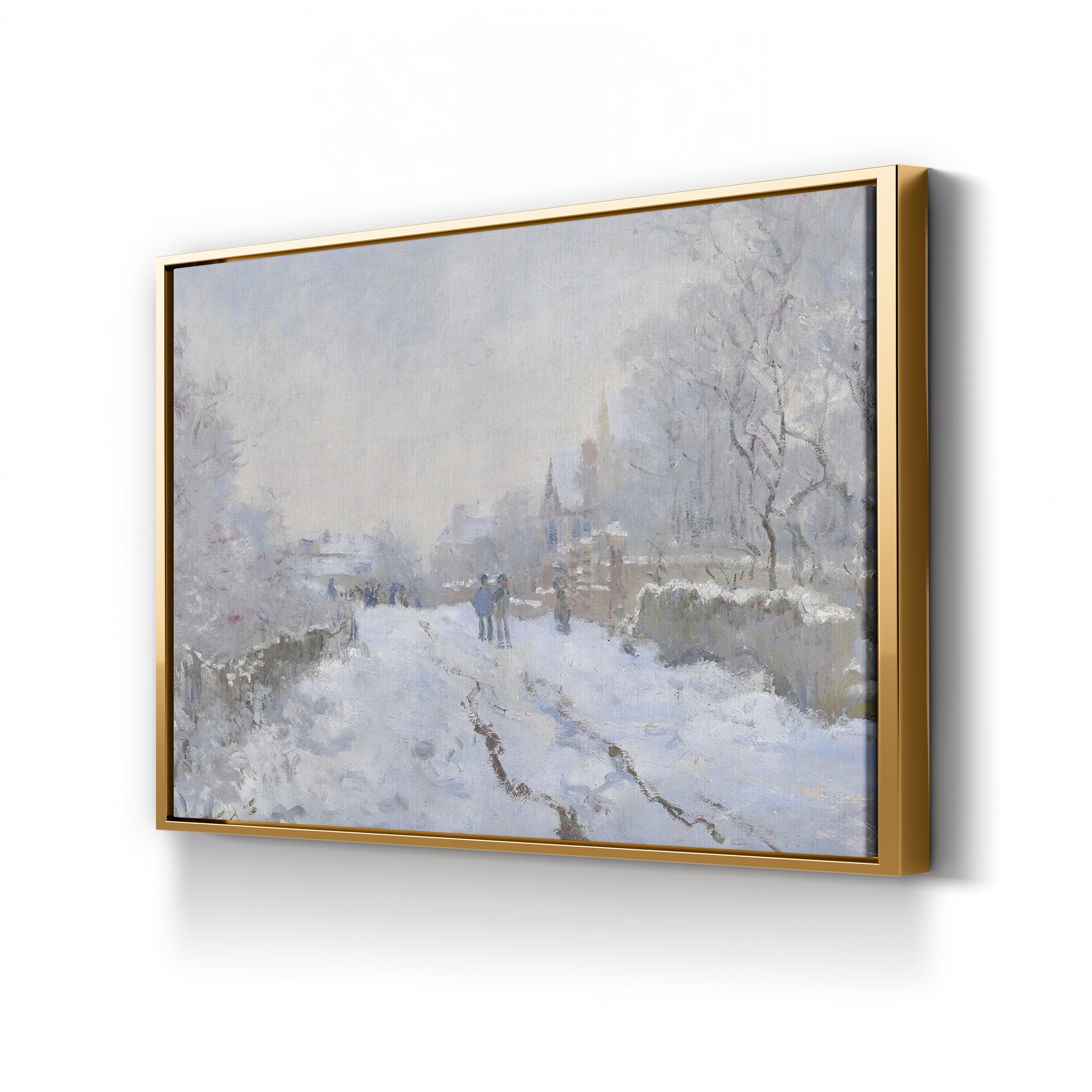 Snow Scene at Argenteuil (Rue sous la Neige, Argenteuil), 1875 by Claude Monet