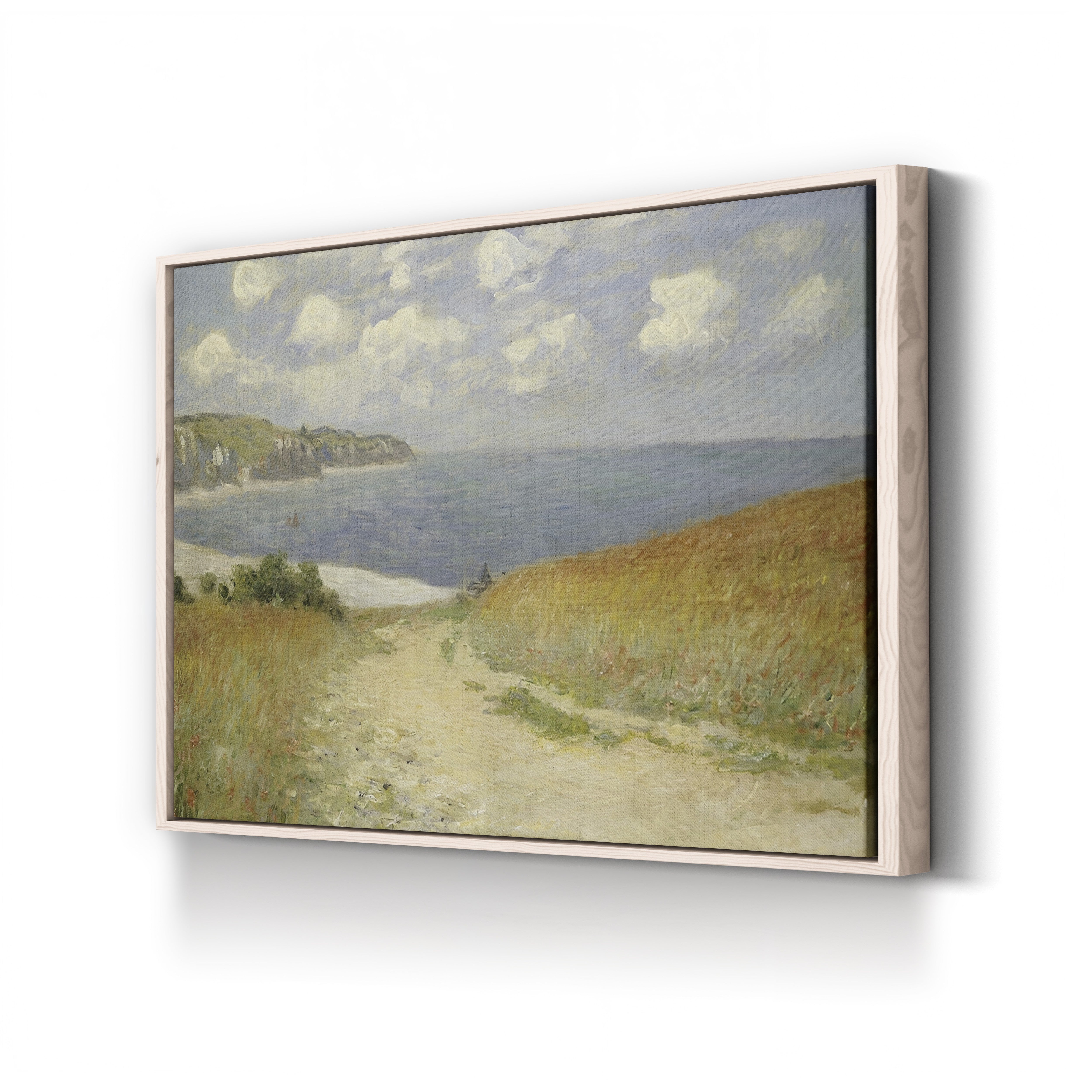 Path in the Wheat Fields at Pourville (Chemin dans les Blés à Pourville), 1882 by Claude Monet