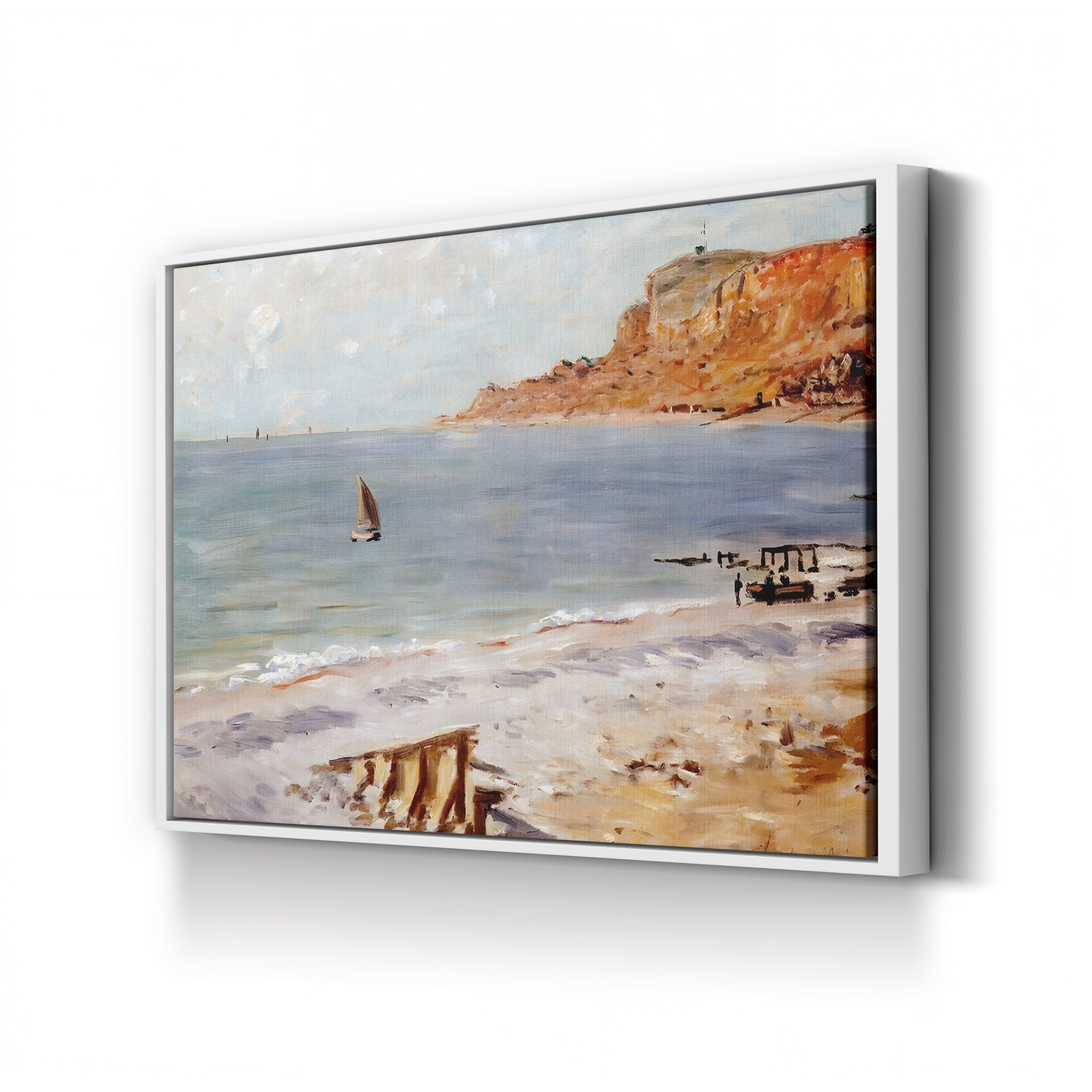 Seascape at Sainte-Adresse by Claude Monet