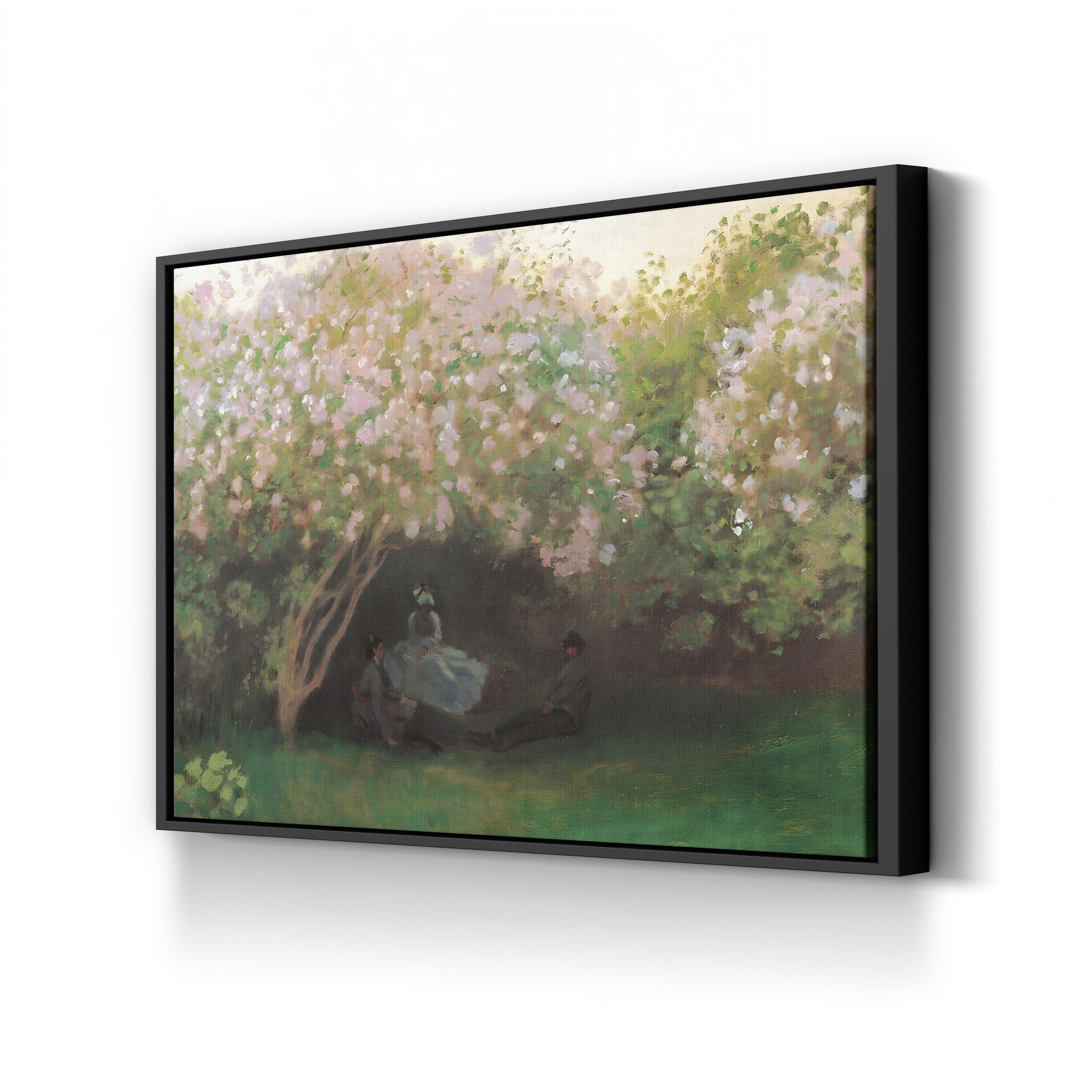 Lilacs, Grey Weather (Lilas, temps gris), 1872-73 by Claude Monet