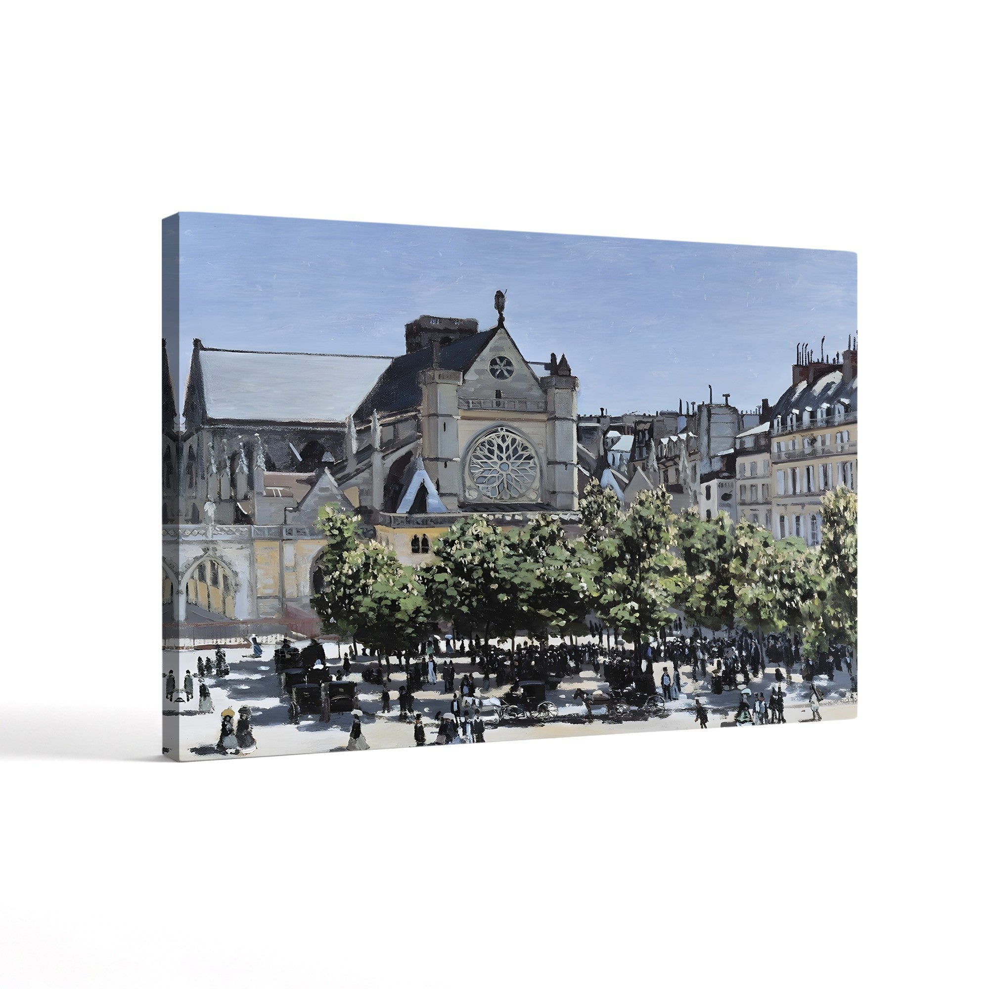 The Church of Saint-Germain-l’Auxerrois (Saint-Germain-l’Auxerrois, Paris), 1867 by Claude Monet