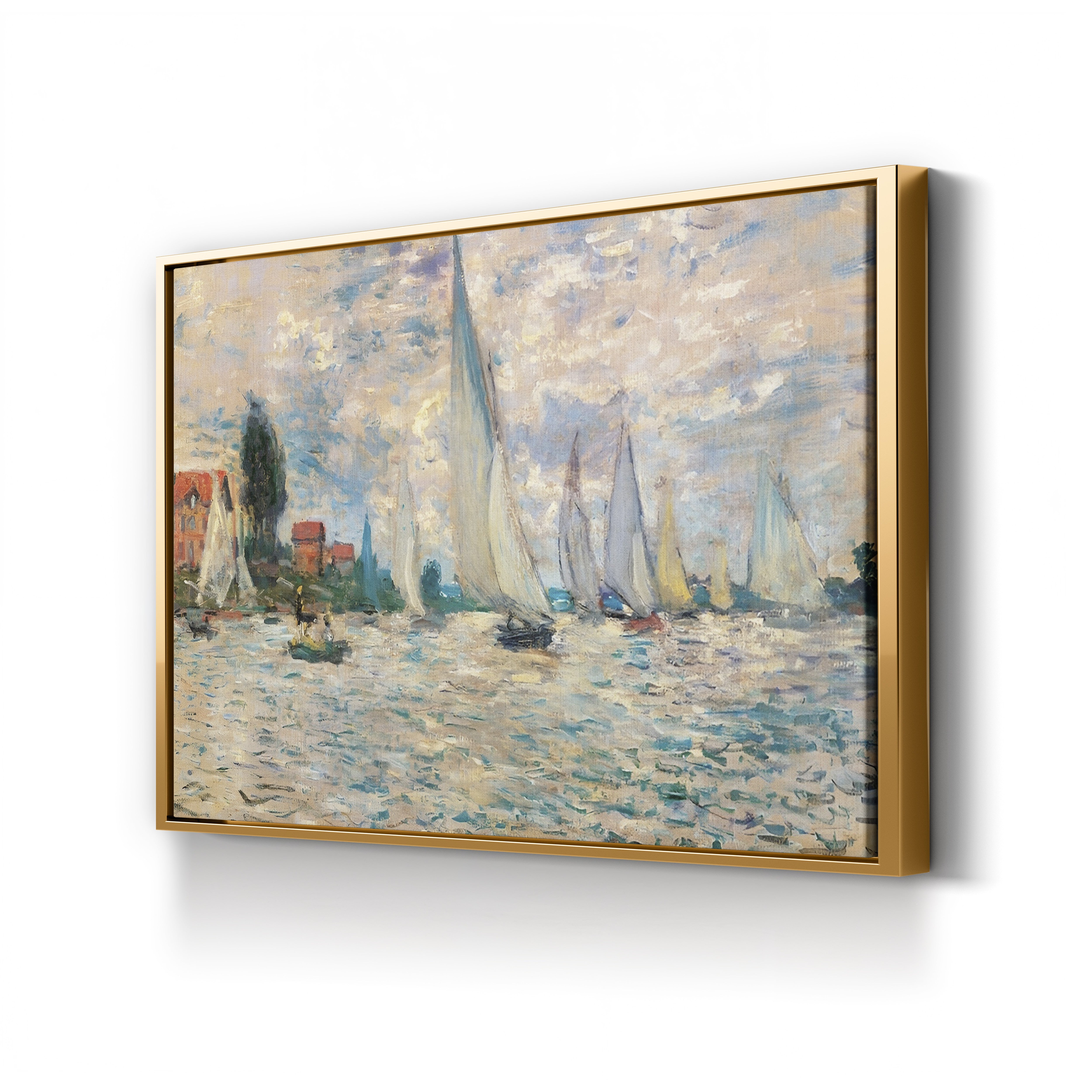 Regattas at Argenteuil (Régates à Argenteuil), 1872 by Claude Monet